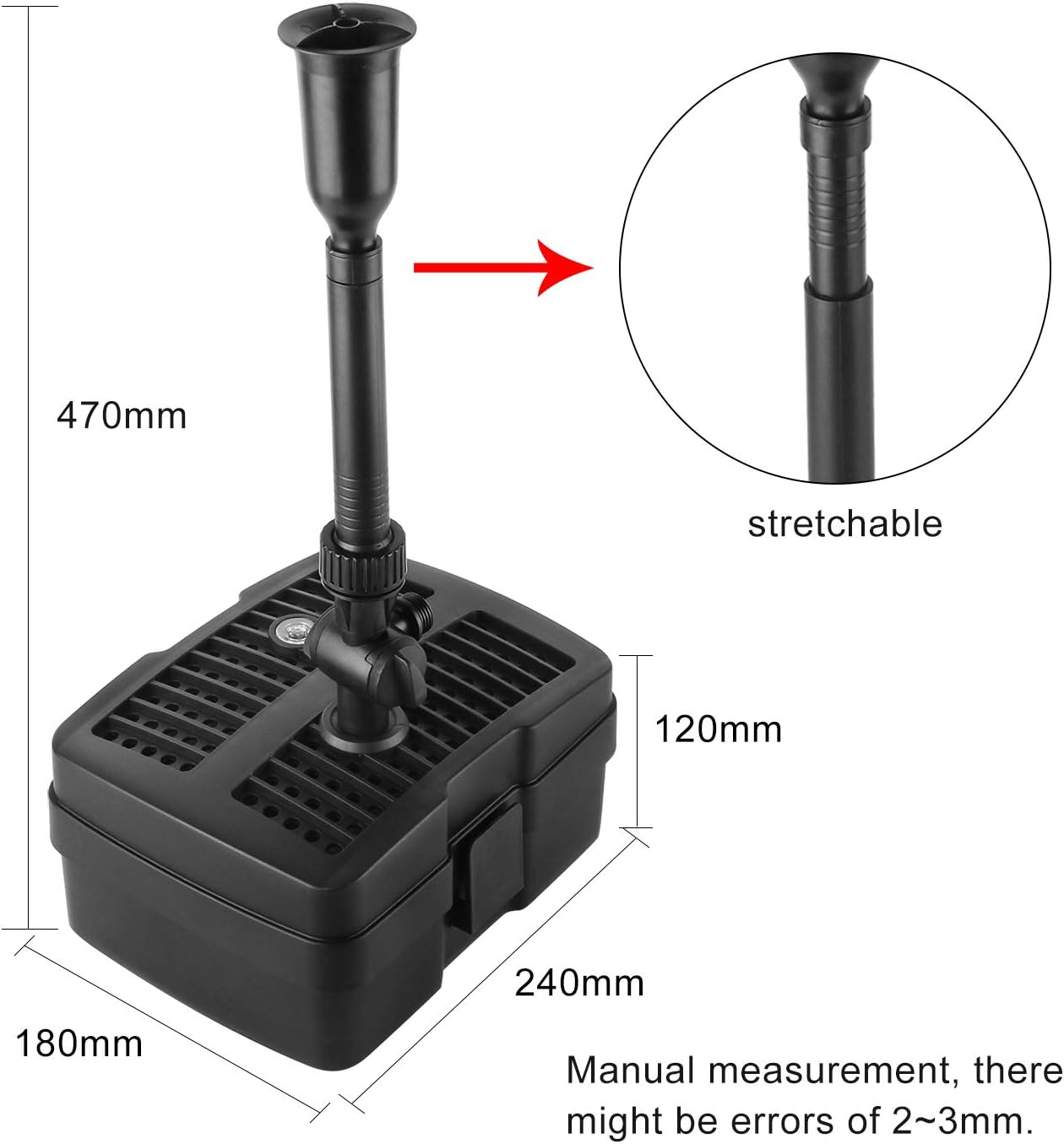 Forever Speed Pompa per Fontana con Filtro 1000 l/h - immagine 3