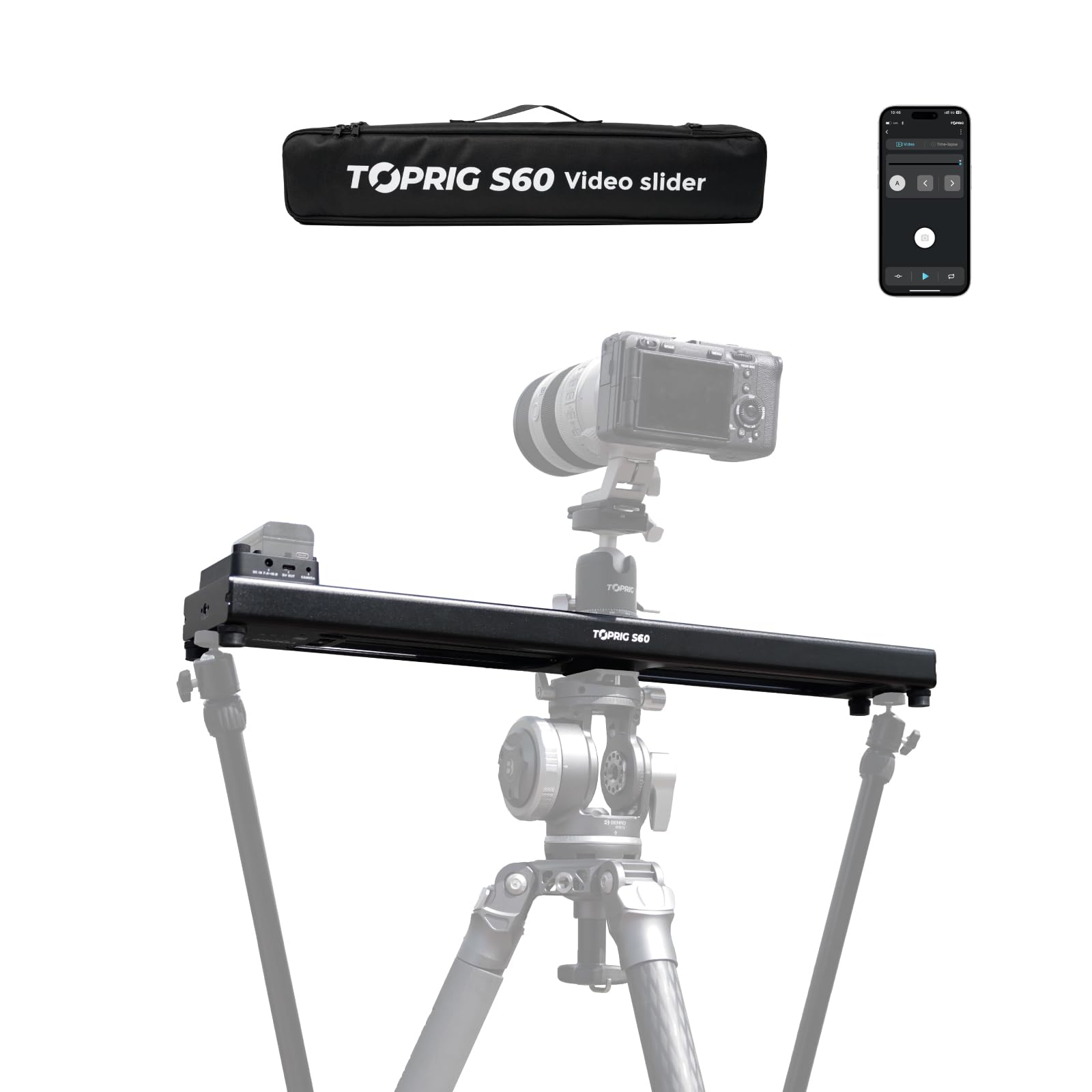 Accsoon Toprig S60 - Slider Motorizzato per Video