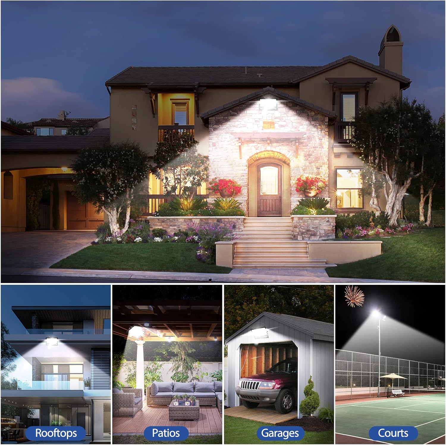 Vrfmaliy Faretto LED Esterno 200W 20000LM - immagine 7