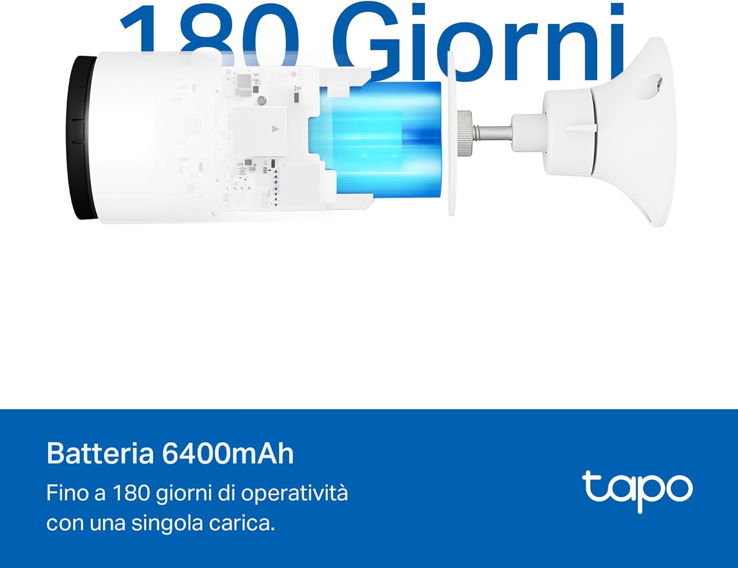 Tapo C410 Telecamera Interni/Esterni Wireless 2K 3MP (2 pz) - immagine 3