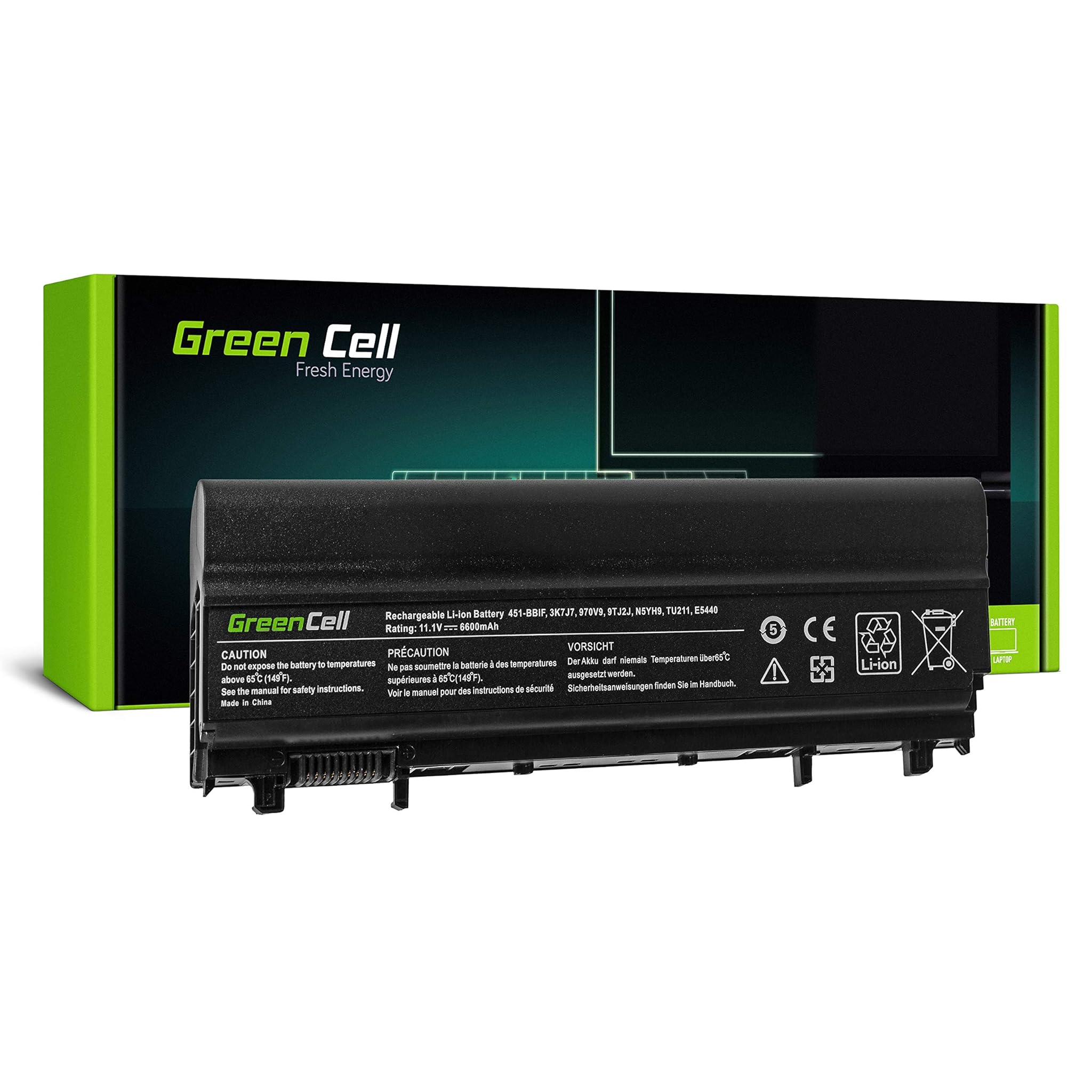 Green Cell Extended N5YH9 VV0NF Batteria per Dell Latitude