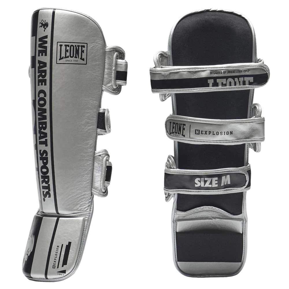 LEONE 1947 Nexplosion, Paratibie Unisex Adulto, Argento, M