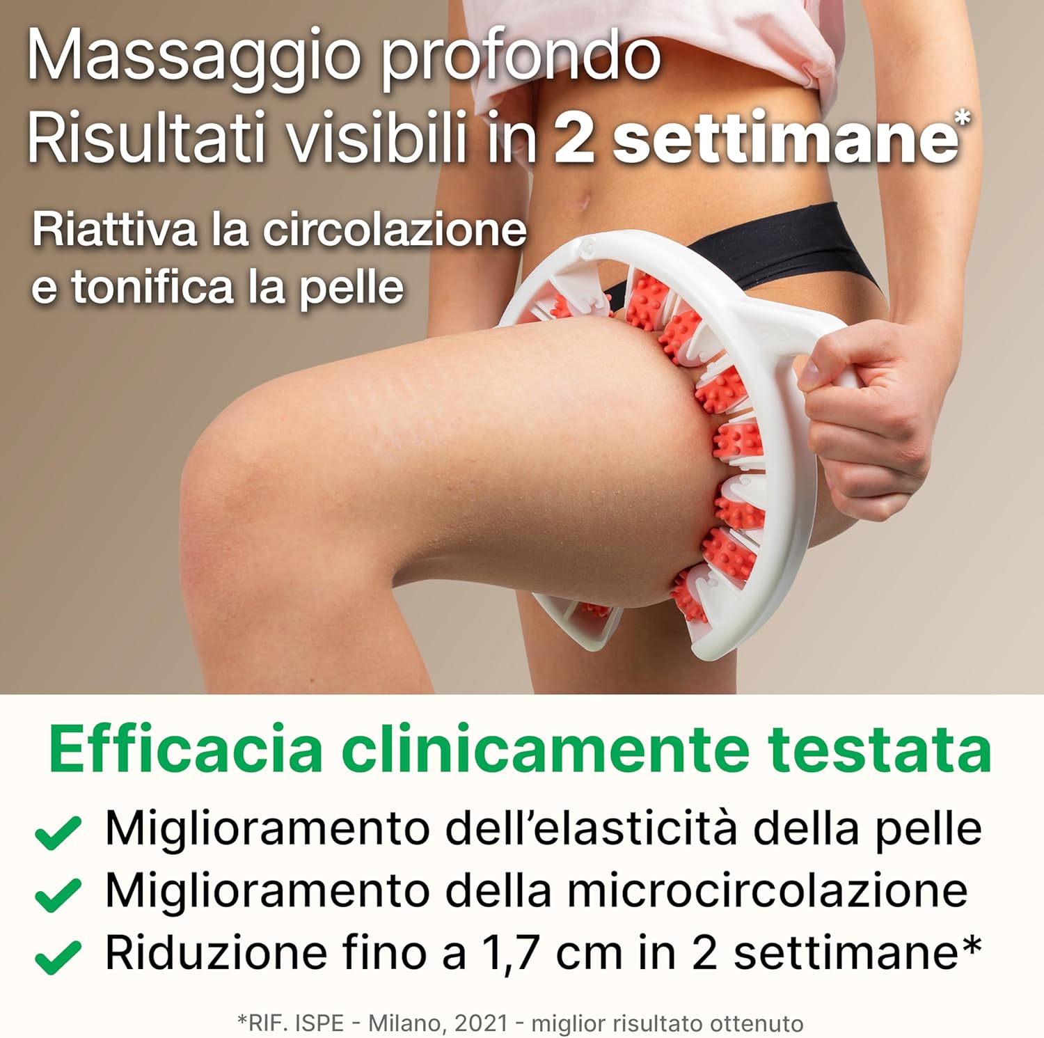 Tesmed CELLULITE - Massaggiatore Anticellulite Brevettato - immagine 2