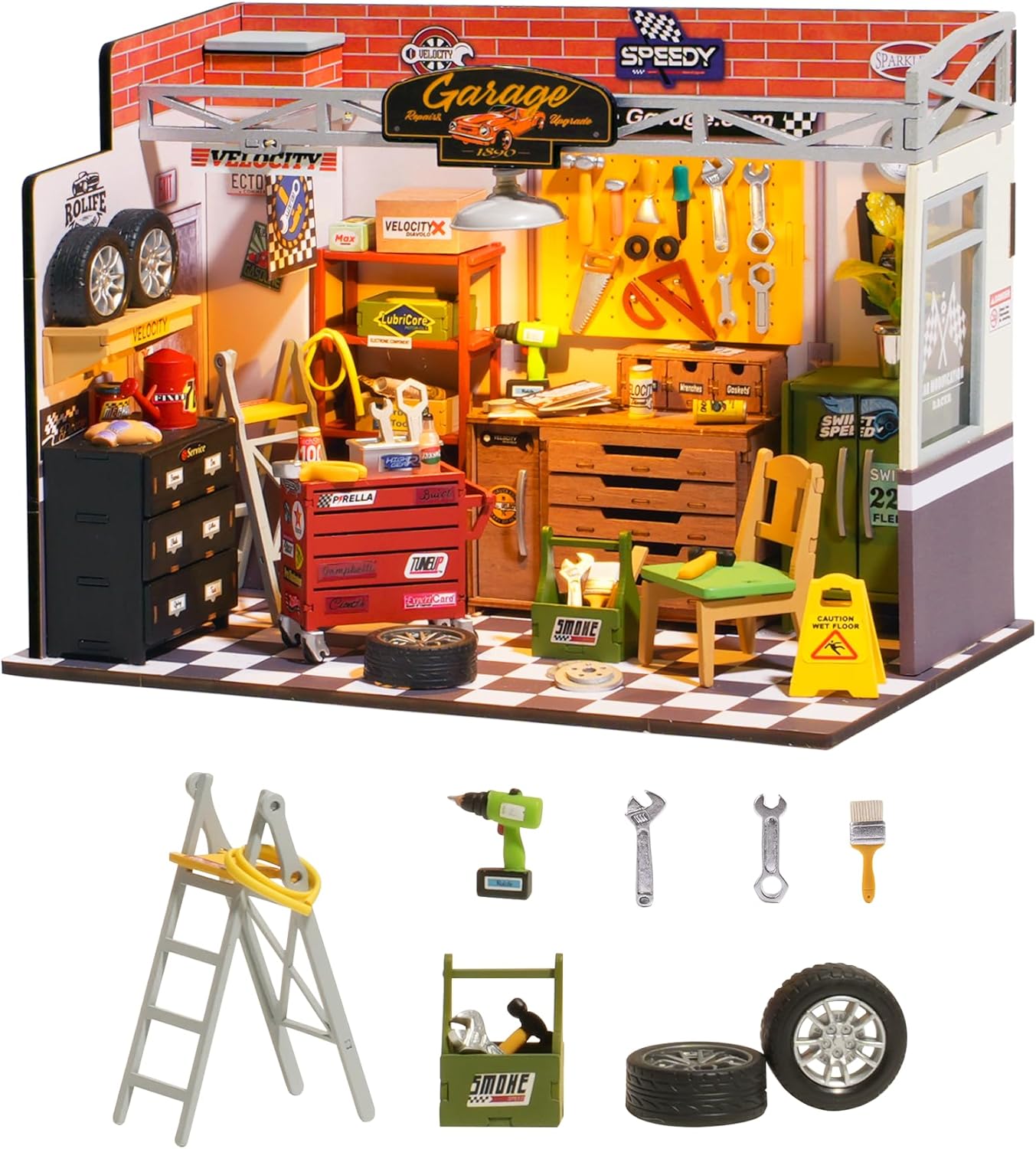 Rolife Kit Miniatura Casa con Luce LED - immagine 1