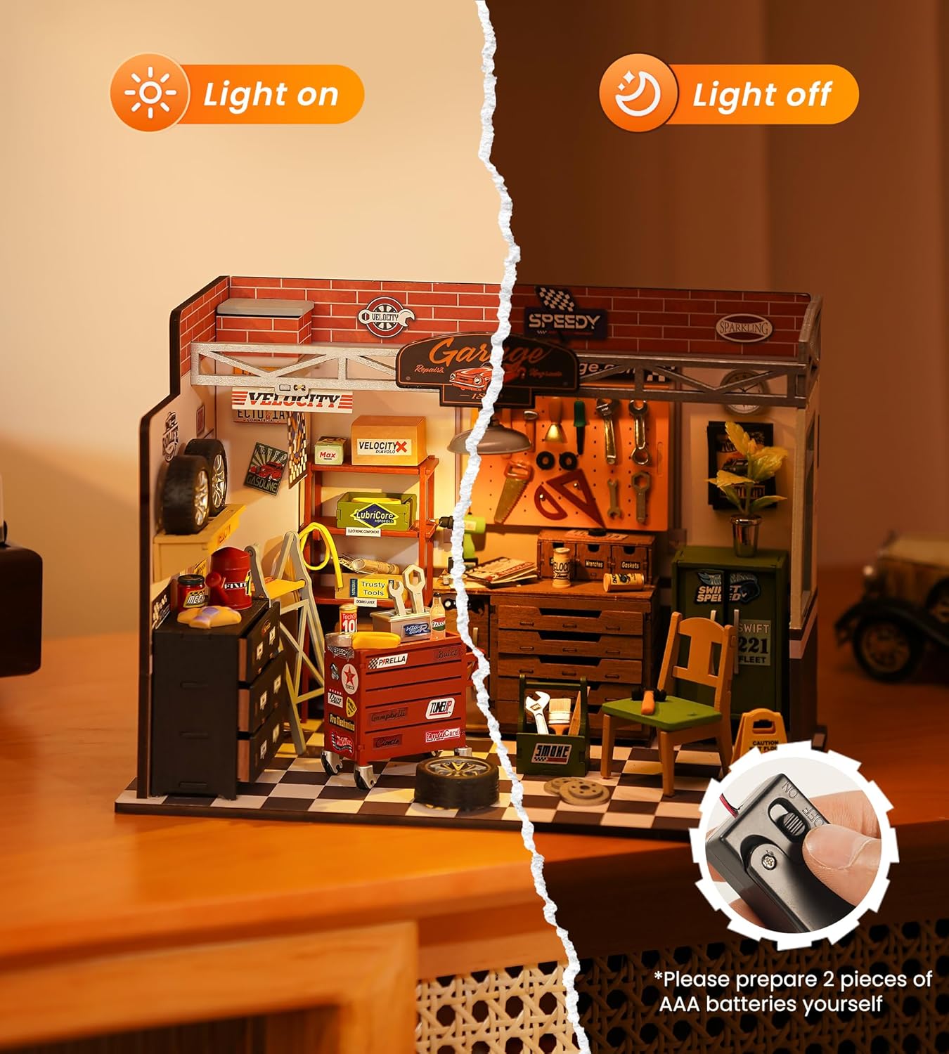 Rolife Kit Miniatura Casa con Luce LED - immagine 3