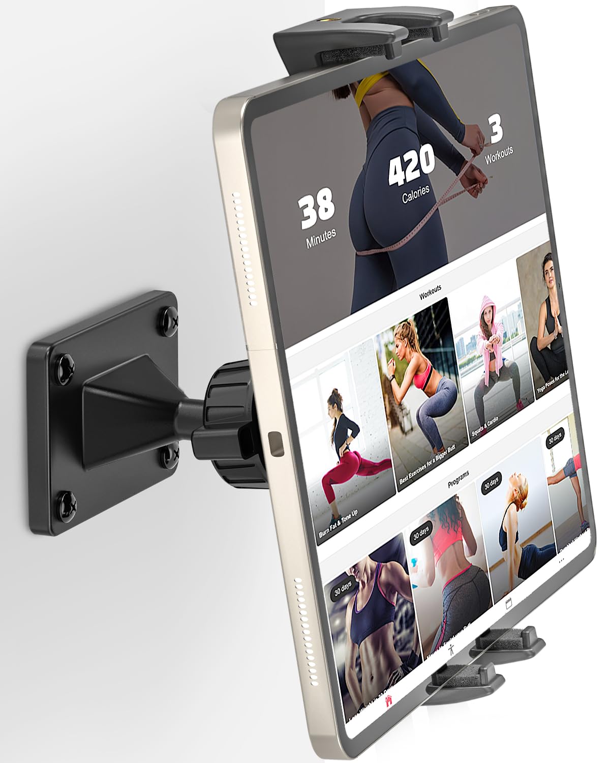 Tendak Supporto a Muro per Tablet con Base in Metallo