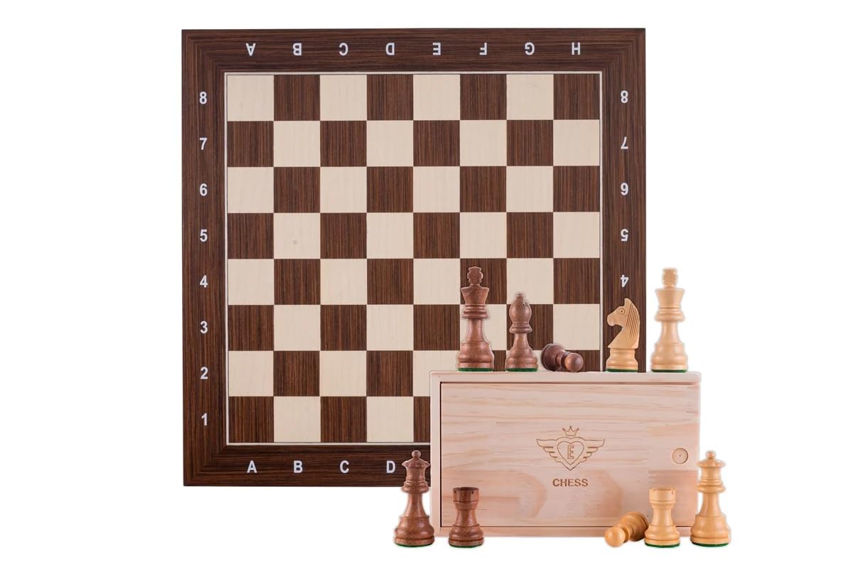 Engelhart 170496 - Grande Set Scacchi di Lusso 50cm
