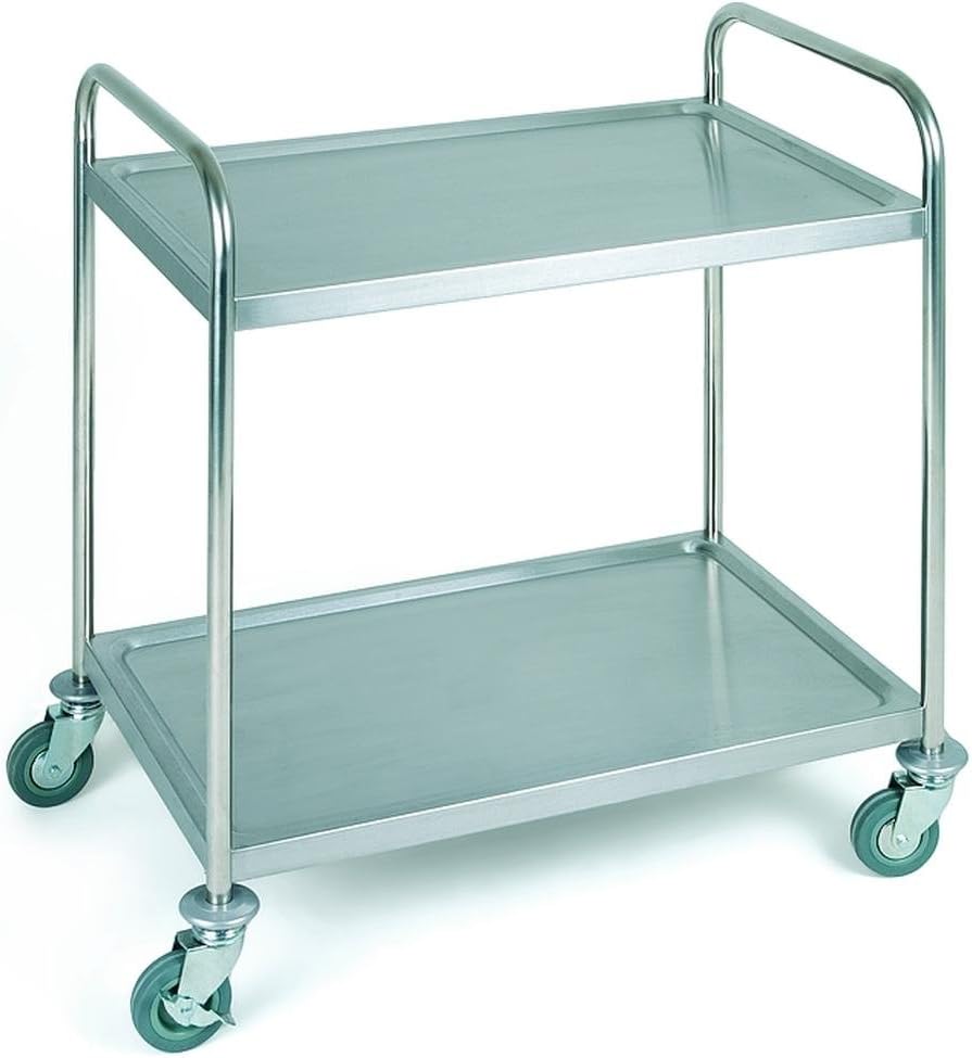 Aps Carrello Servizio Acciaio Inox Satinato 91x59x93cm