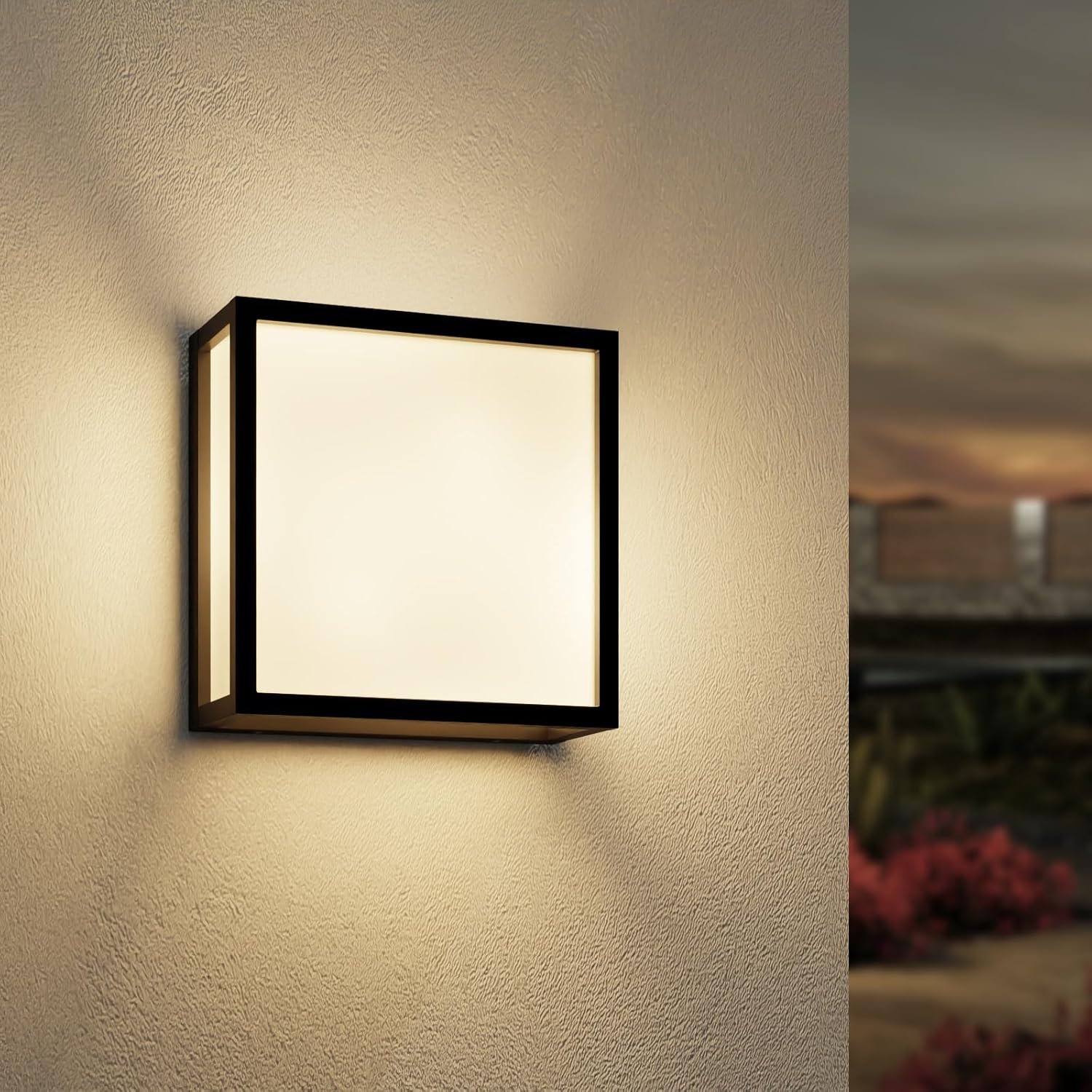 Ebion Applique Da Esterno E27 40W, Antracite - immagine 1