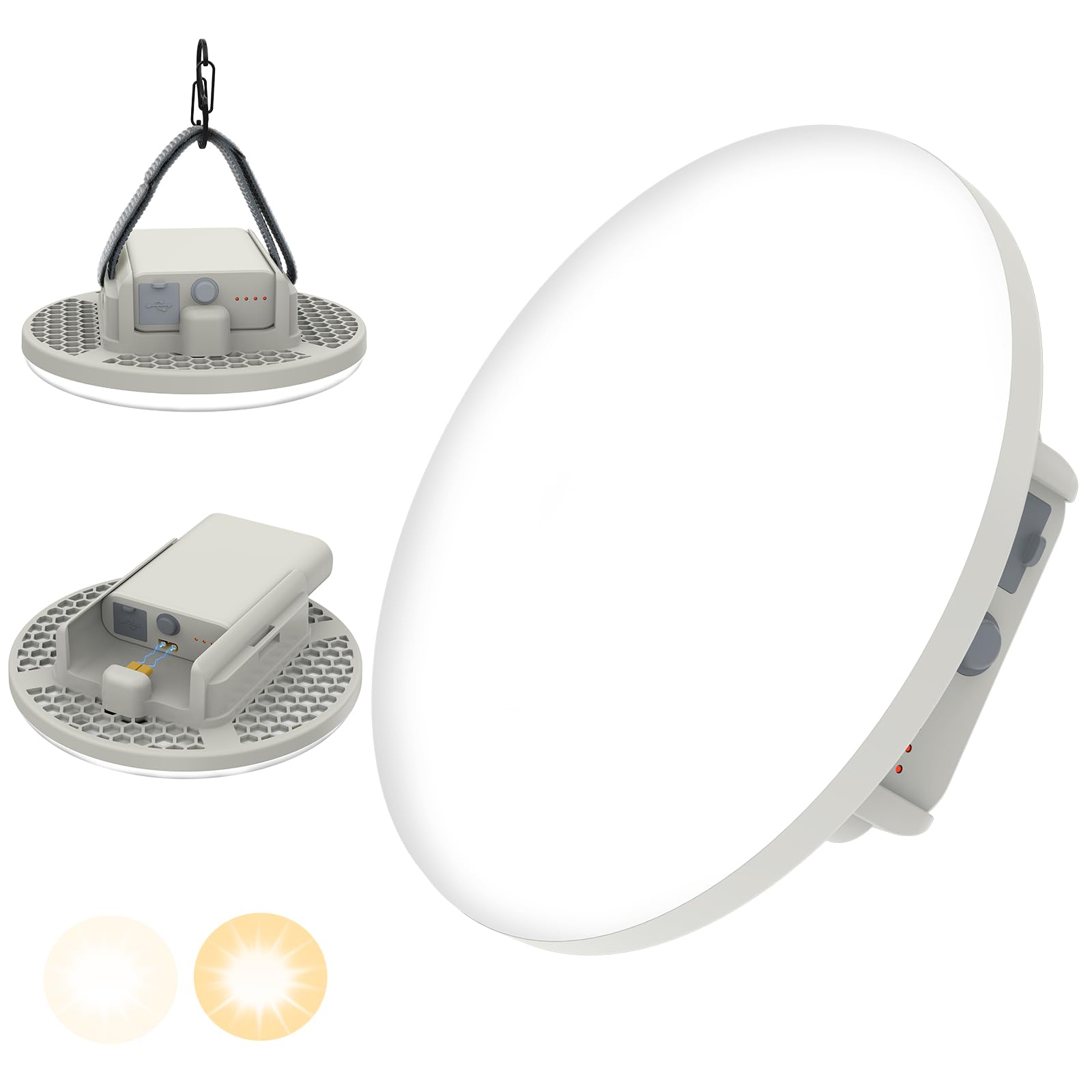 Lampada da Campeggio Ricaricabile 16500mAh