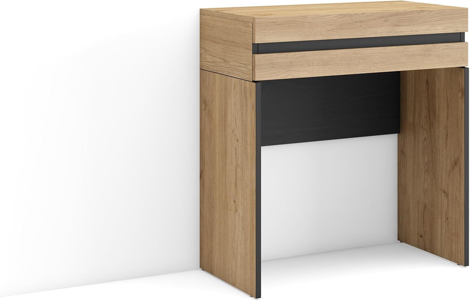 Skraut Home Consolle Ingresso con Cassetto, Rovere