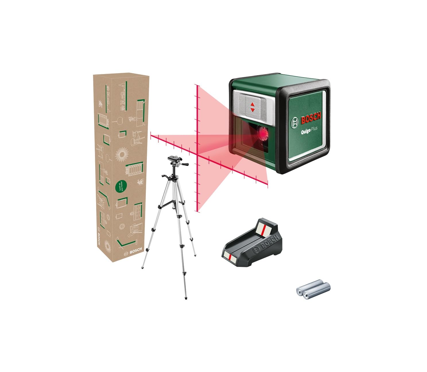 Bosch Home and Garden Livella Laser a Croce Quigo Plus