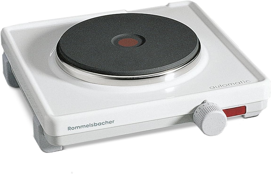 Rommelsbacher Automatic Single Cooking Plate, White - immagine 1