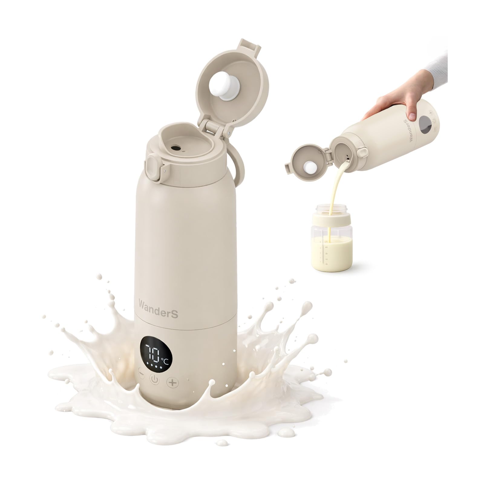 WanderS Scaldabiberon Portatile 500ML da Viaggio