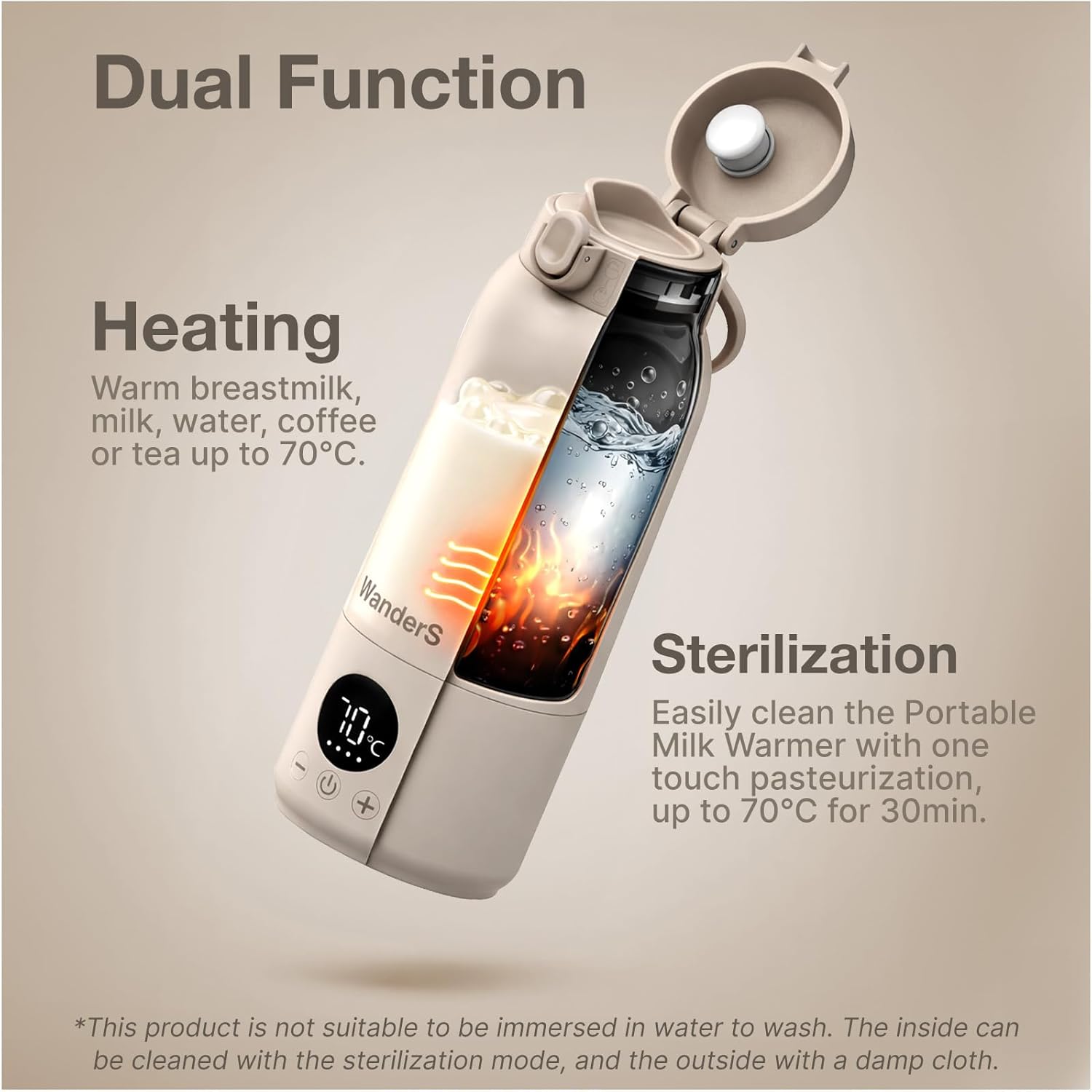 WanderS Scaldabiberon Portatile 500ML da Viaggio - immagine 4