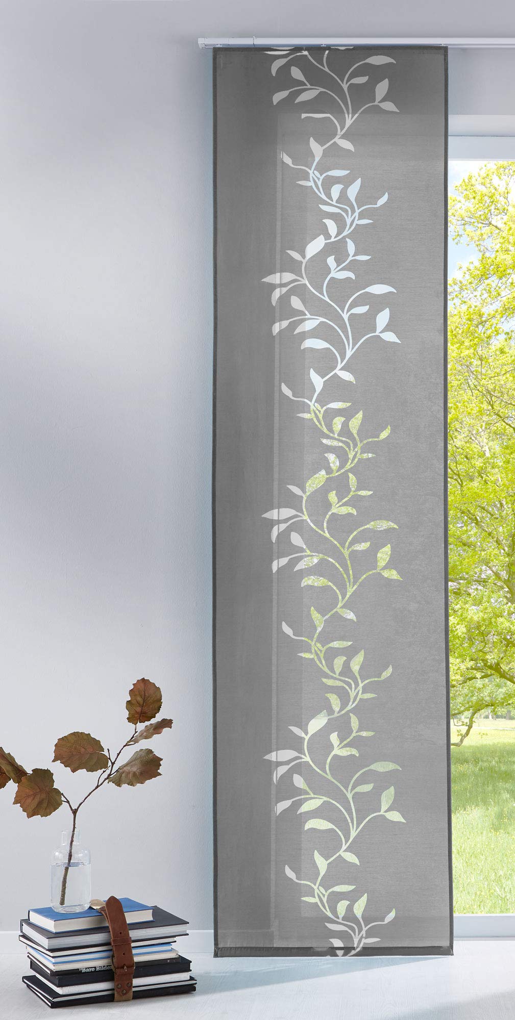 Tendril - Tenda a Pannello 245x60 cm, Grigio