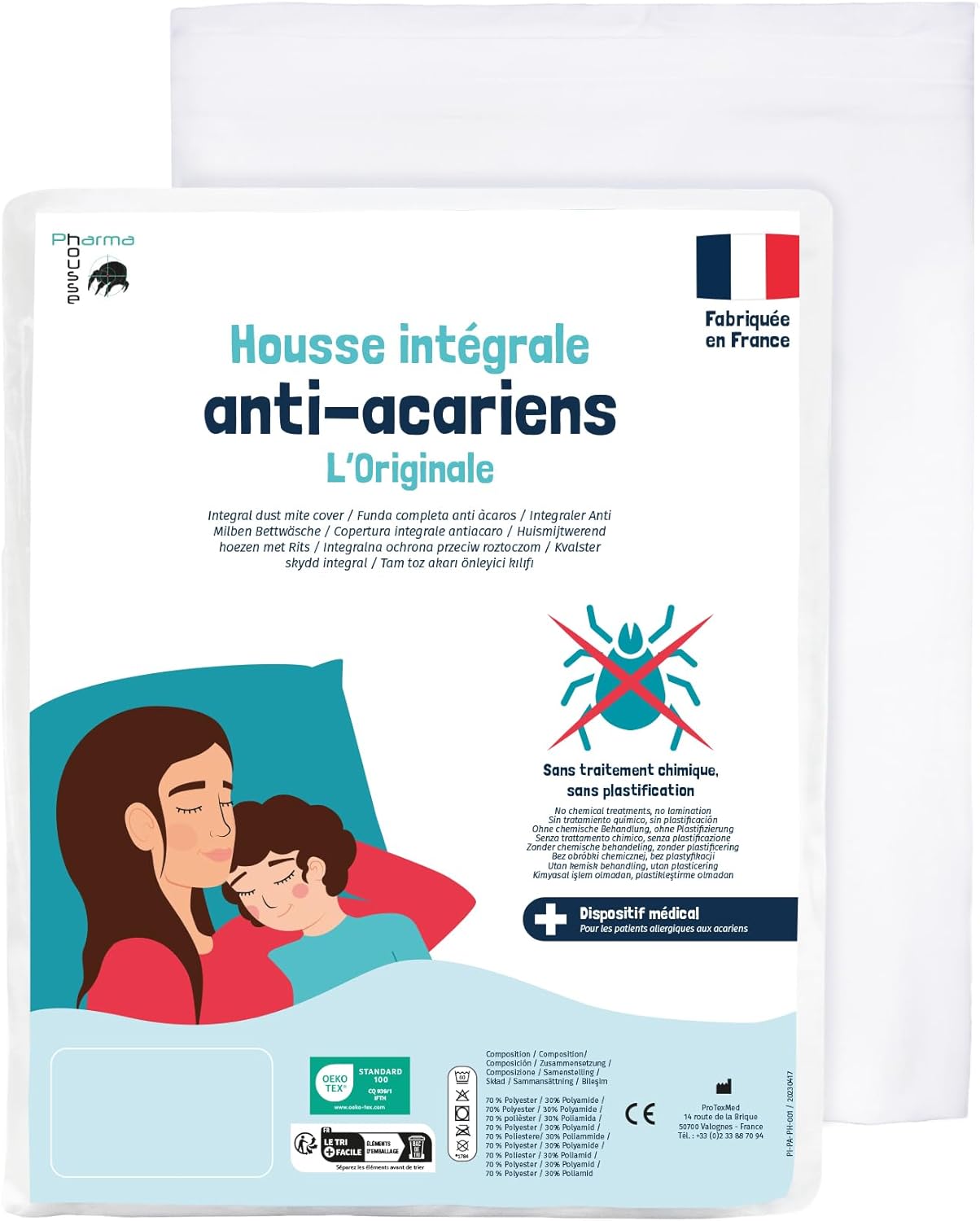 Pharma-Housse Copripiumino Antiacaro Integrale - immagine 3