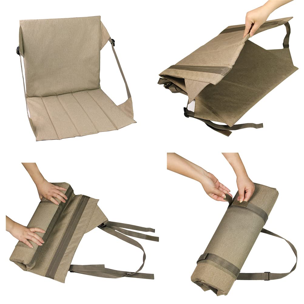 Asarly Materassino Pieghevole da Esterno, Cachi