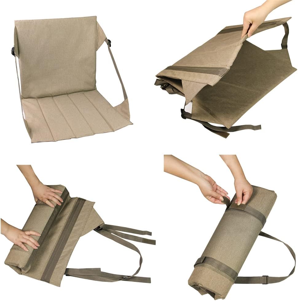 Asarly Materassino Pieghevole da Esterno, Cachi - immagine 1