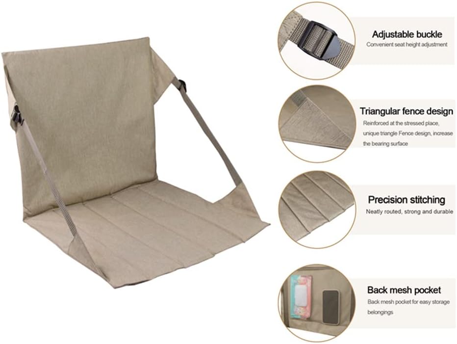 Asarly Materassino Pieghevole da Esterno, Cachi - immagine 3