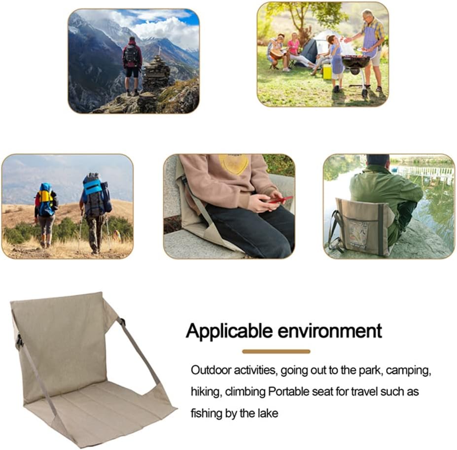 Asarly Materassino Pieghevole da Esterno, Cachi - immagine 6