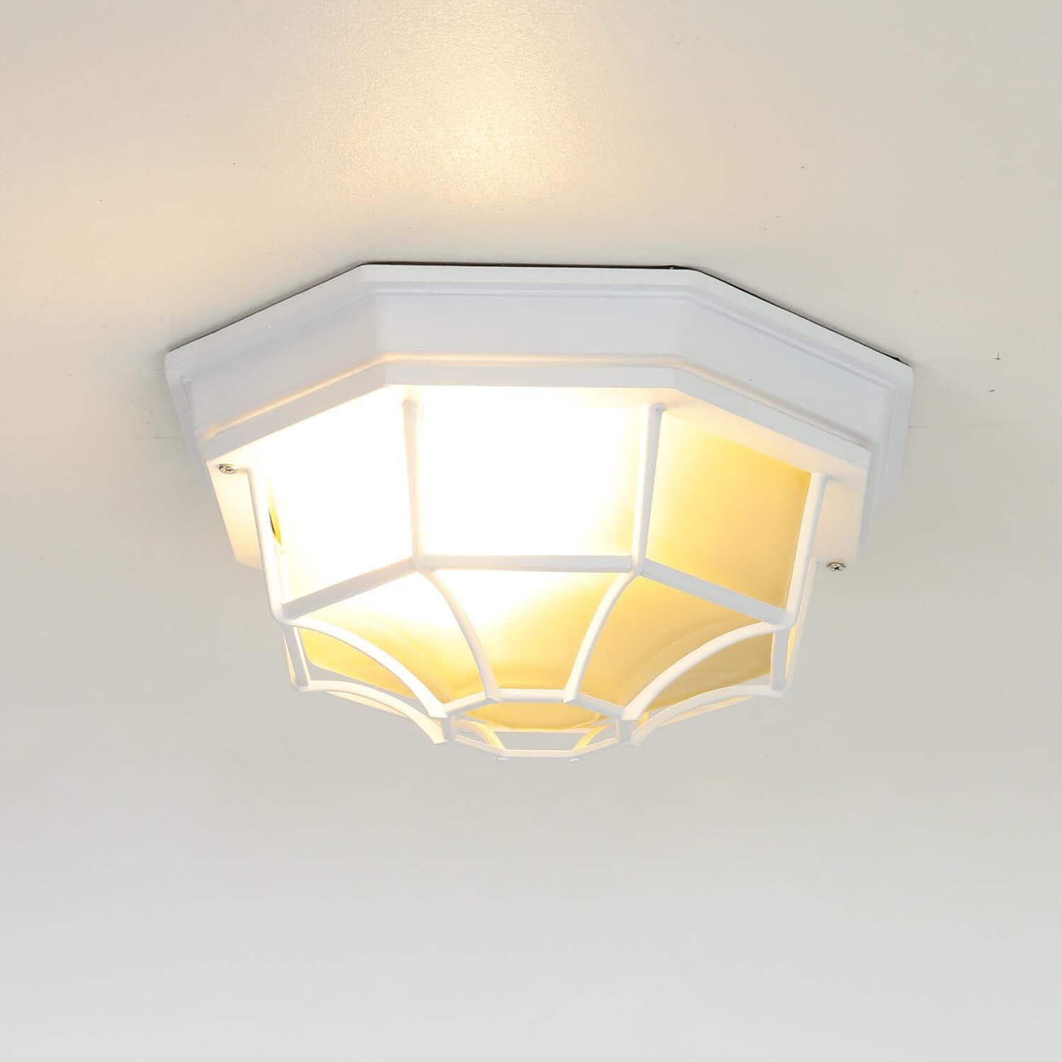 Licht-erlebnisse Lampada da Esterno Rustica Soffitto - immagine 1