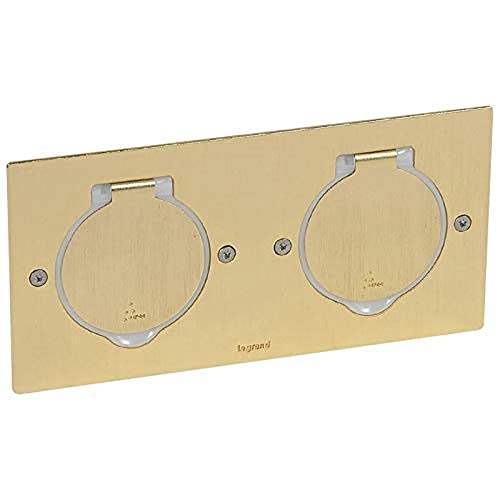 Legrand scatole da terra - Cassetta a pavimento 2 moduli+2 moduli ip44 bronzo