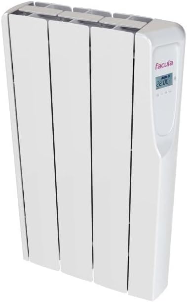Radiatore termico fluido Wi-Fi, basso consumo, bianco 500w - Fácula