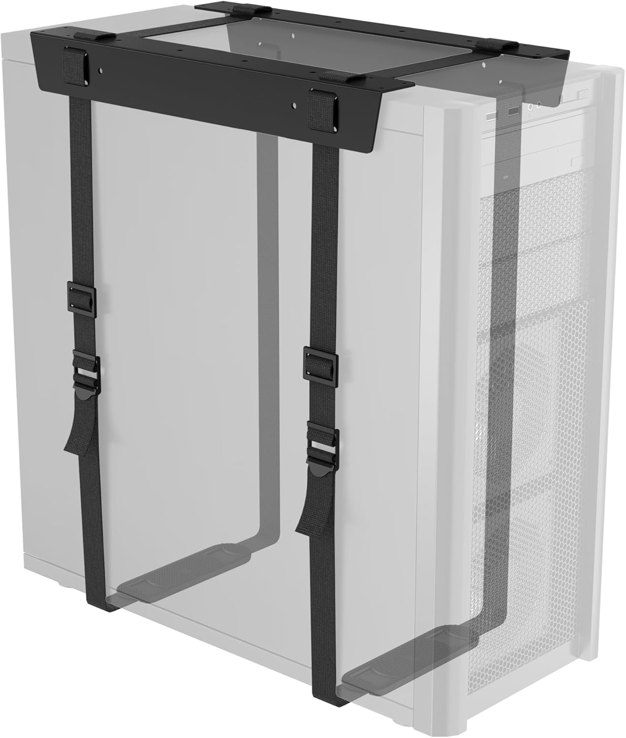 Bontec Porta PC da Sotto Scrivania Regolabile - immagine 1