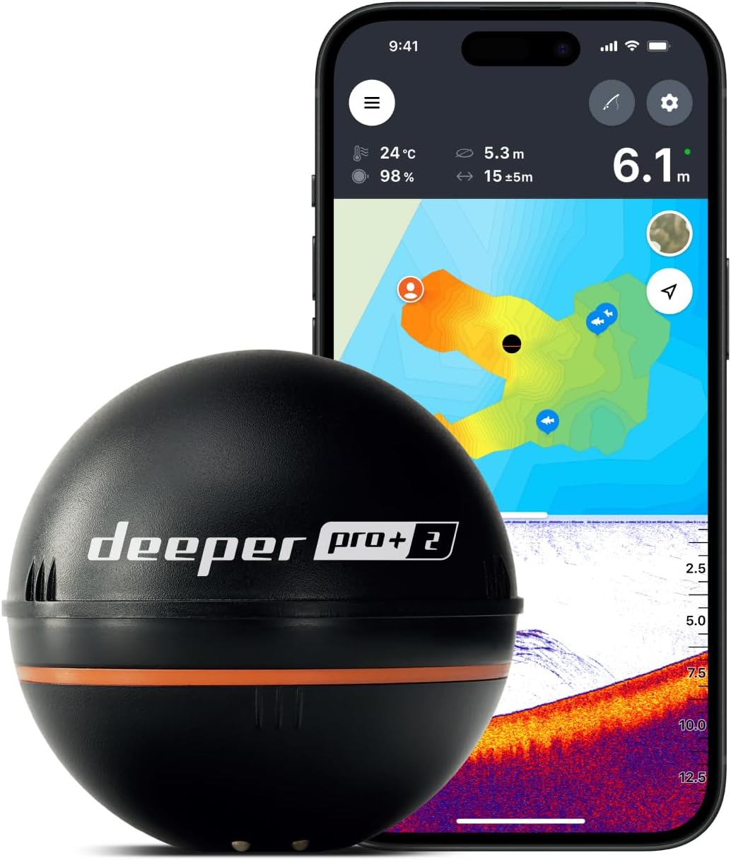 Deeper Pro+ 2 Fish Finder - Sonar da Pesca con GPS - immagine 1