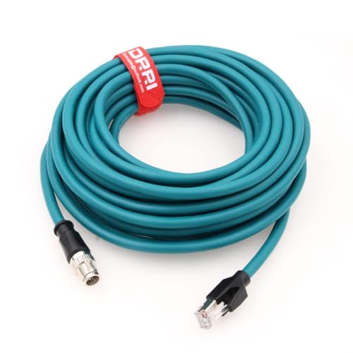 Drri Cavo M12 X-Code 8 Poli a RJ45 10 Gbps (25m)