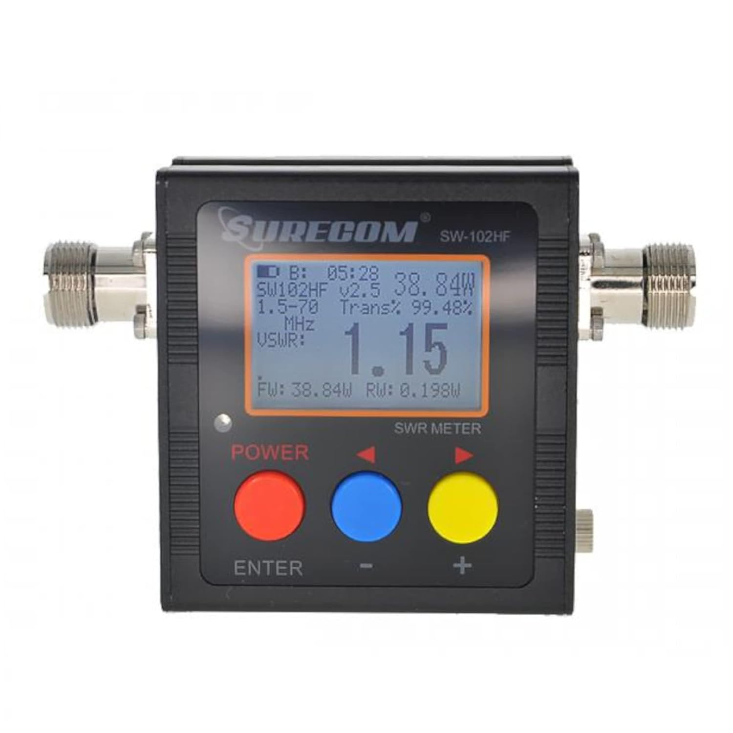 Surecom SW-102HF 1.5-70MHz V.S.W.R. and Power Meter - immagine 1