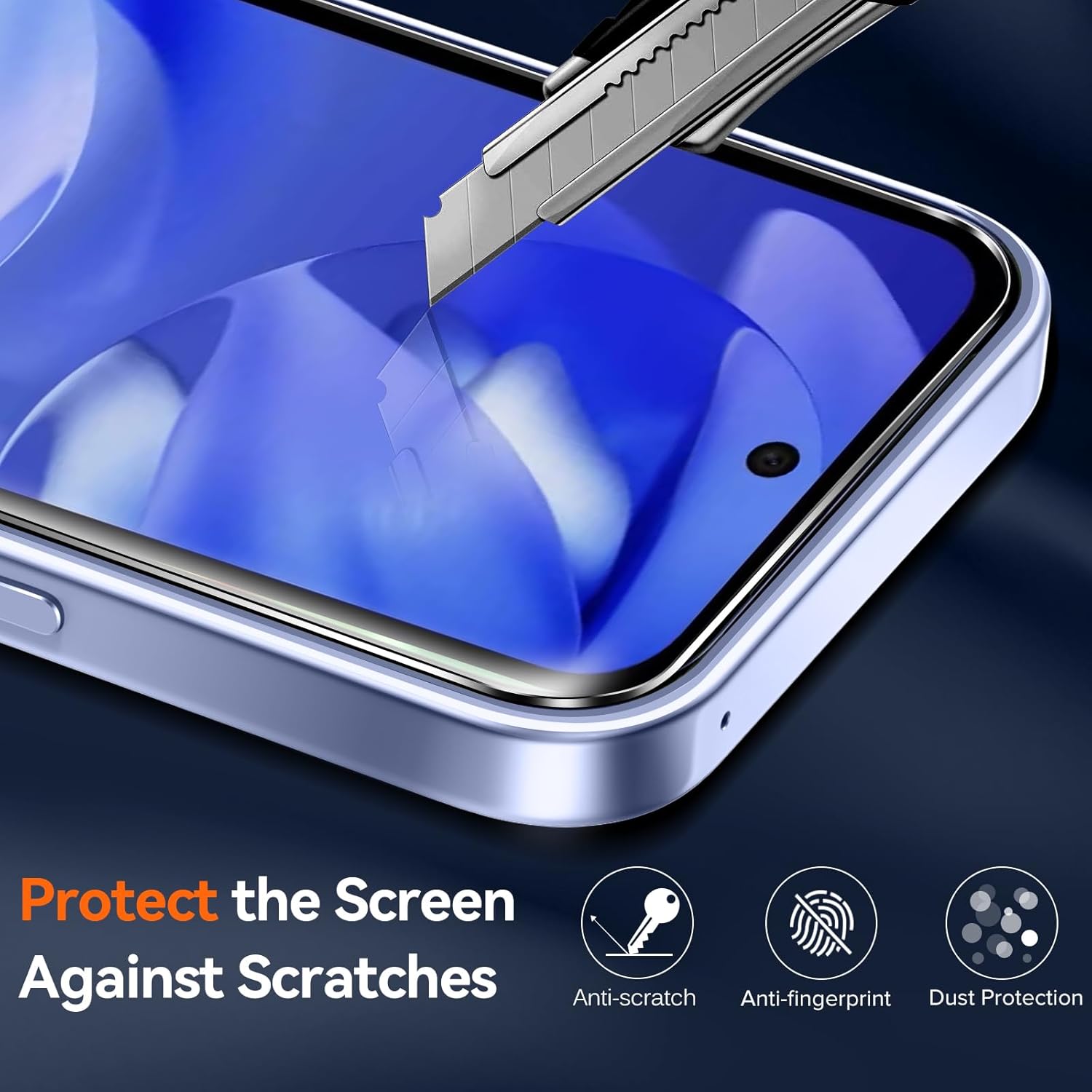 Ivoler Cover Anti Ingiallimento per Google Pixel 9A - immagine 2