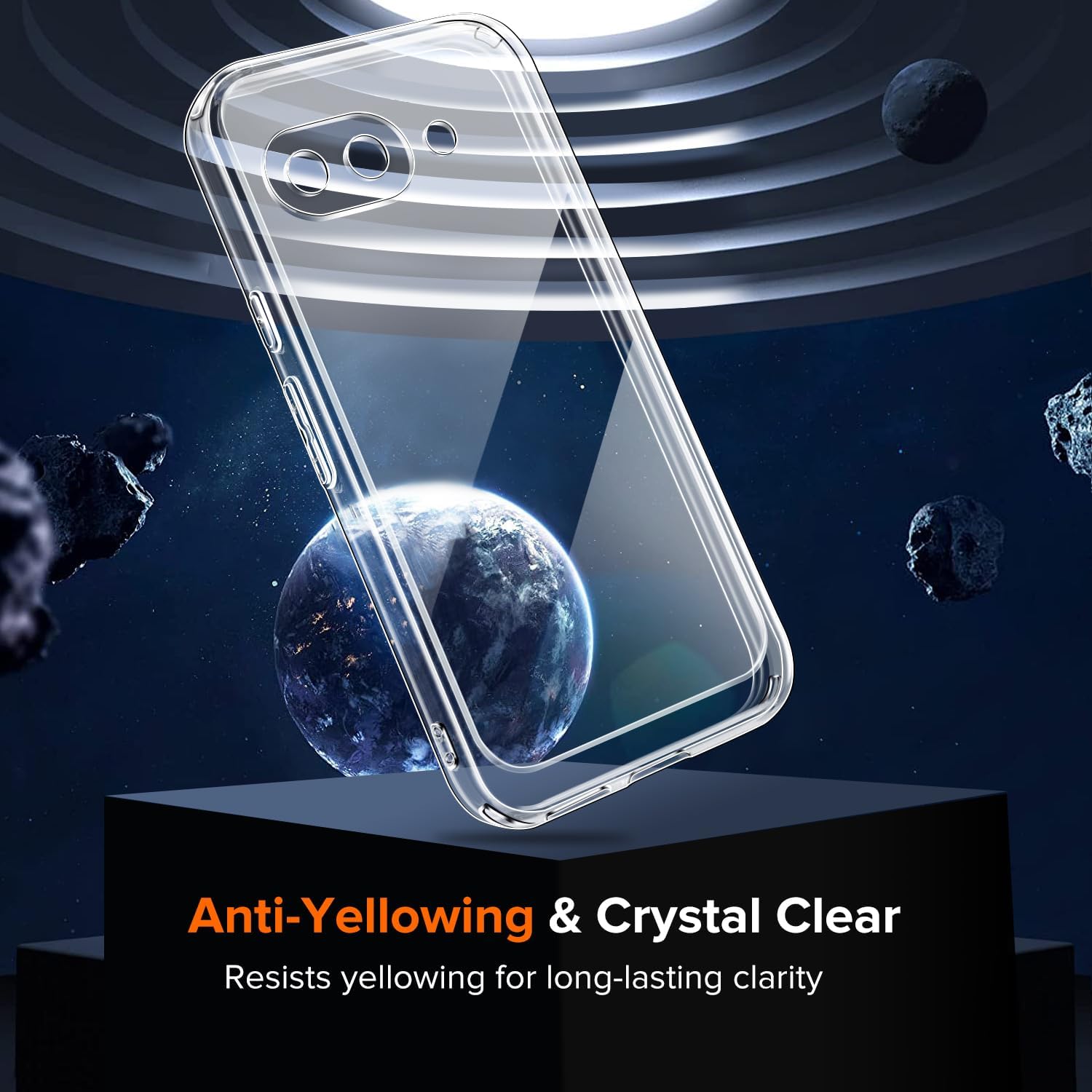 Ivoler Cover Anti Ingiallimento per Google Pixel 9A - immagine 3