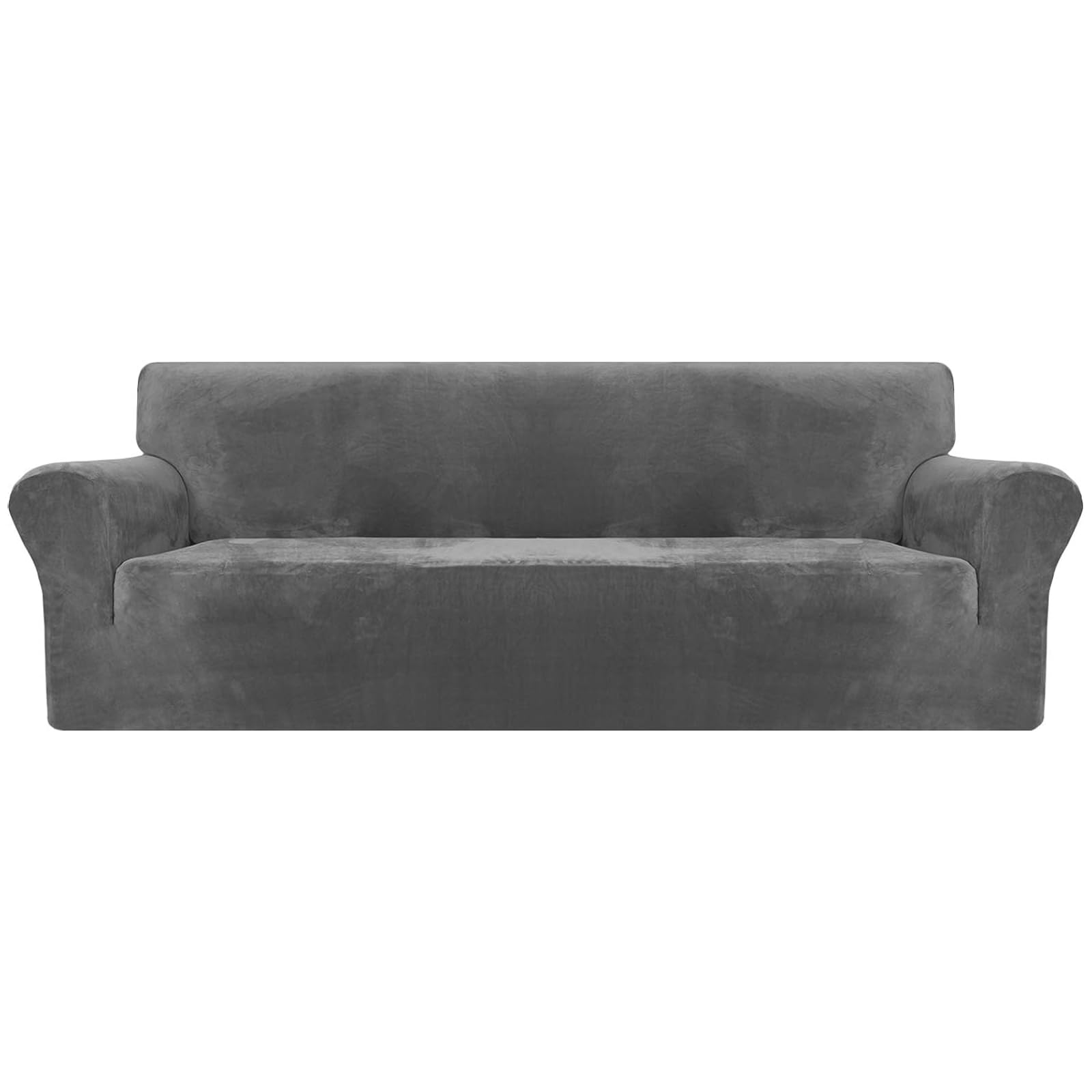 XINEAGE Copridivano Velluto 4 Posti, Grigio