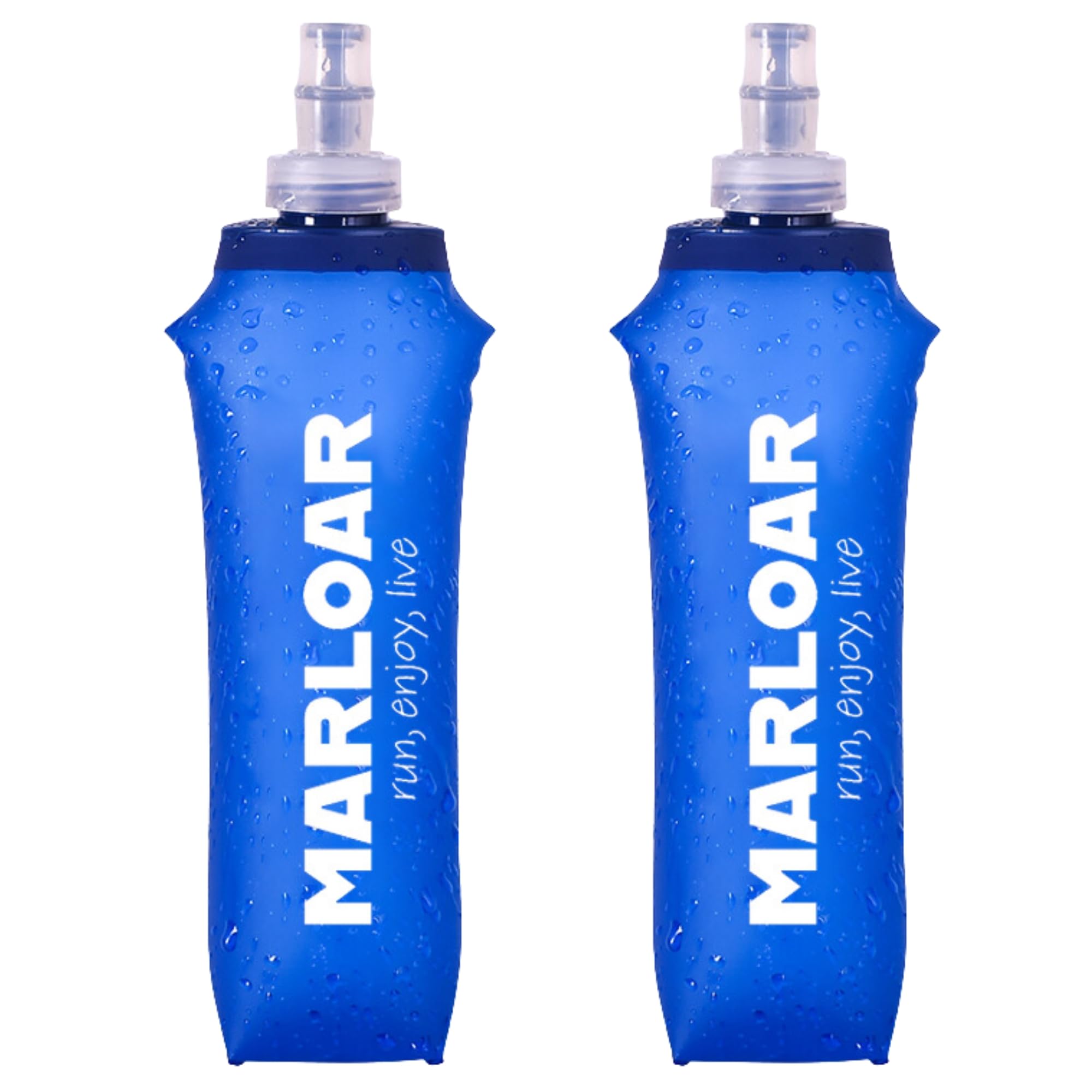 Borraccia Morbida Soft Flask 500ml, Blu (2 unità)