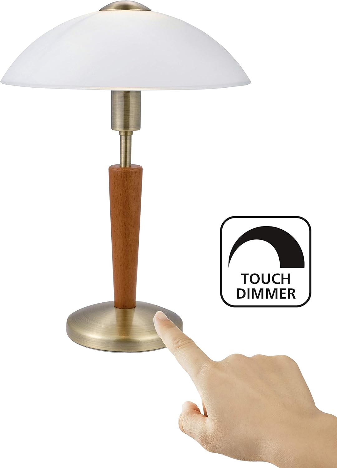 EGLO Solo 1 - Lampada da Tavolo 1 Luce E14 - immagine 3