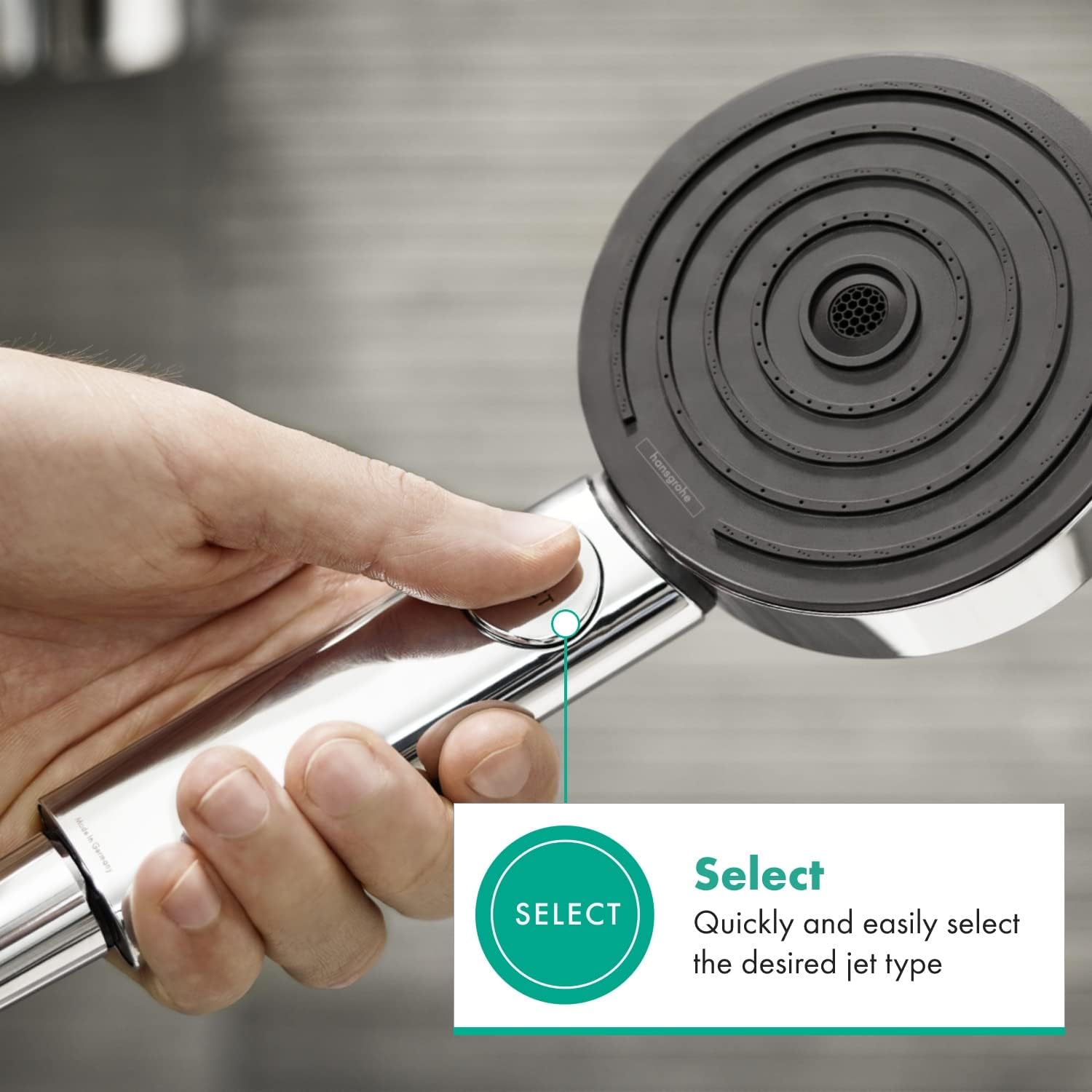 Hansgrohe Pulsify Select S - Doccetta EcoSmart Cromo - immagine 6