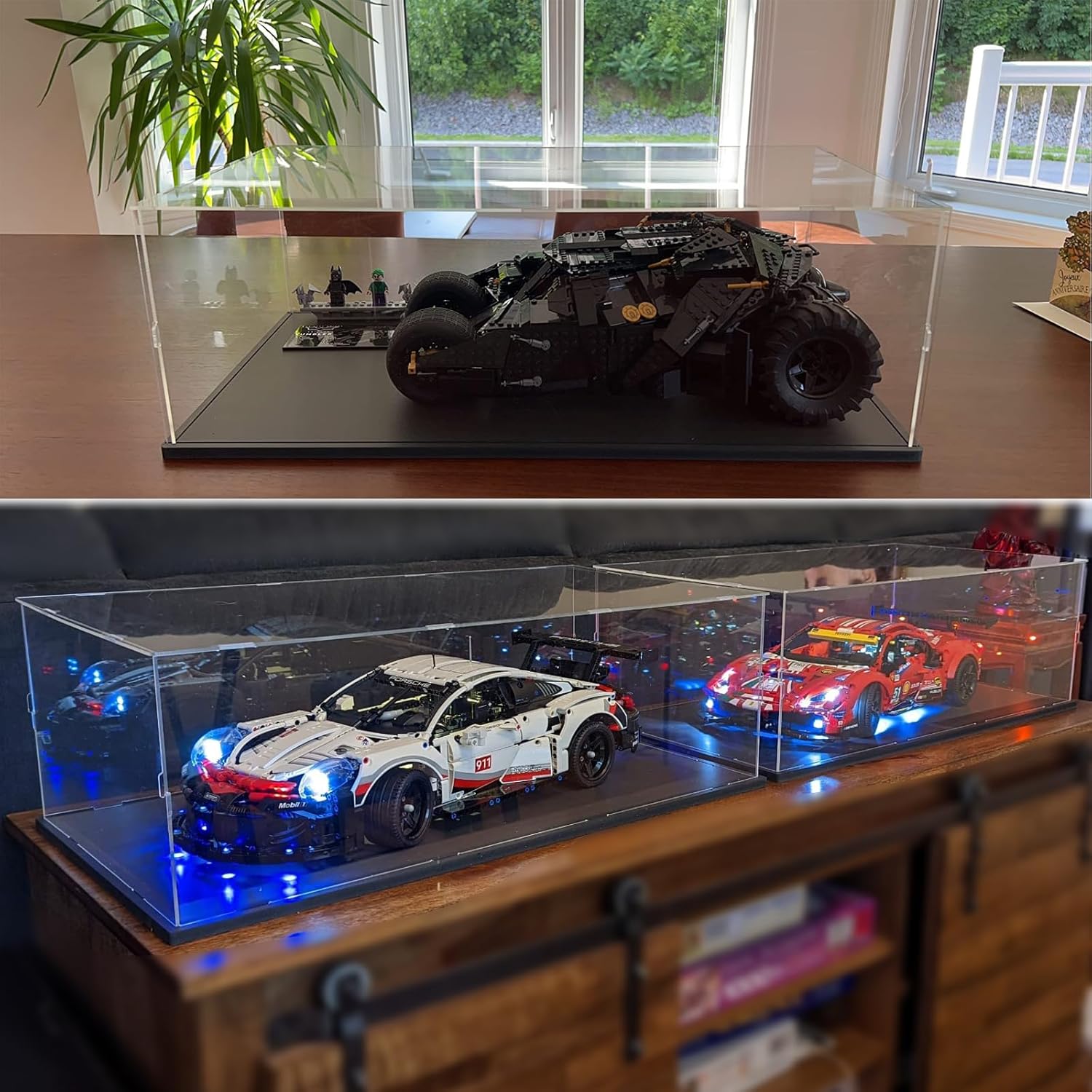 Vetrina Acrilico per Lego 21334 Jazz Quartet 50x20x20cm - immagine 5