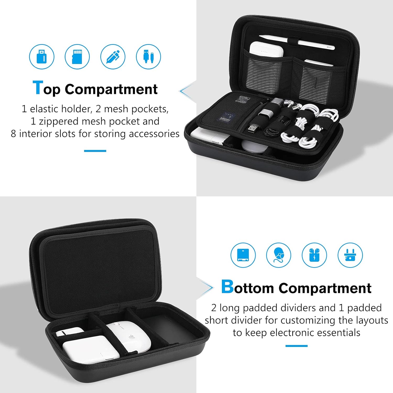 ProCase Organizer Cavi da Viaggio - immagine 3