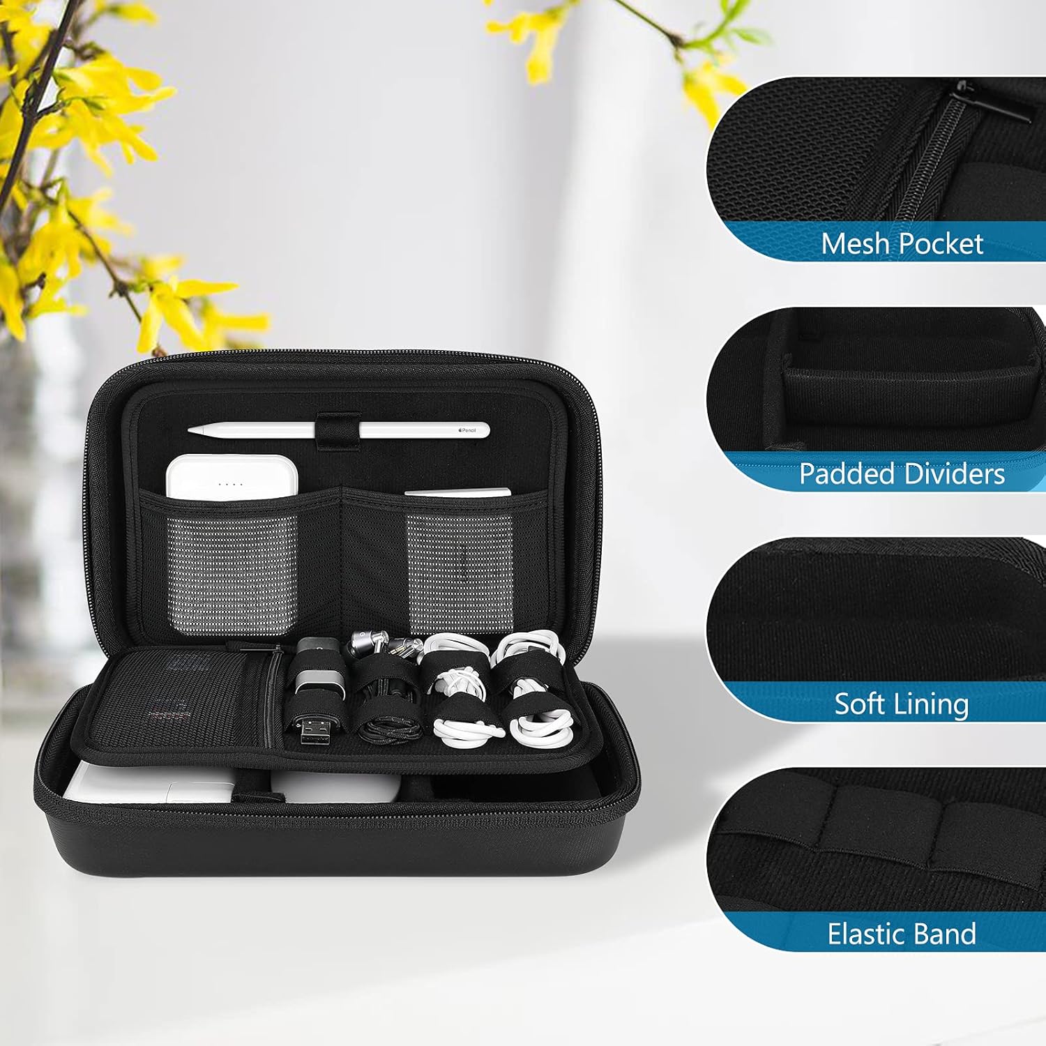 ProCase Organizer Cavi da Viaggio - immagine 5