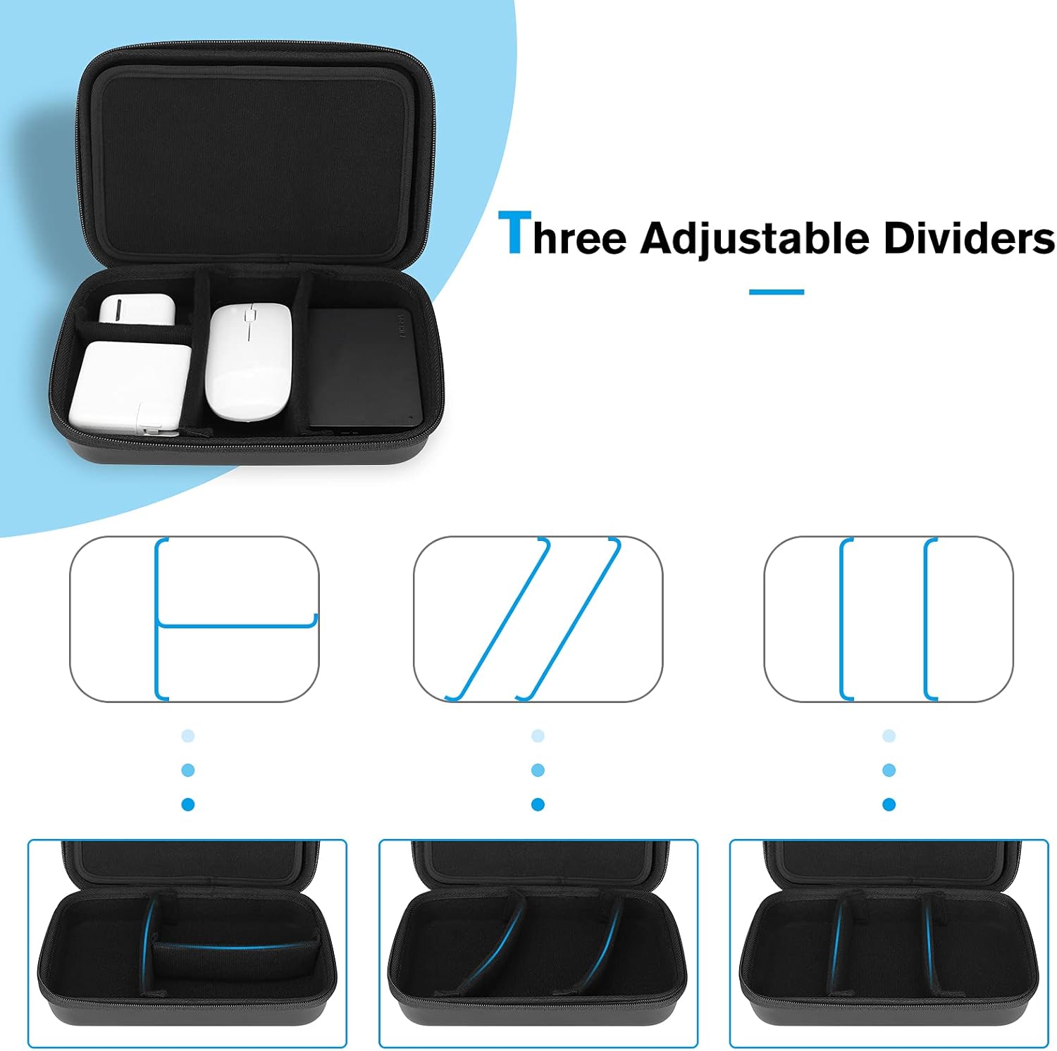 ProCase Organizer Cavi da Viaggio - immagine 7