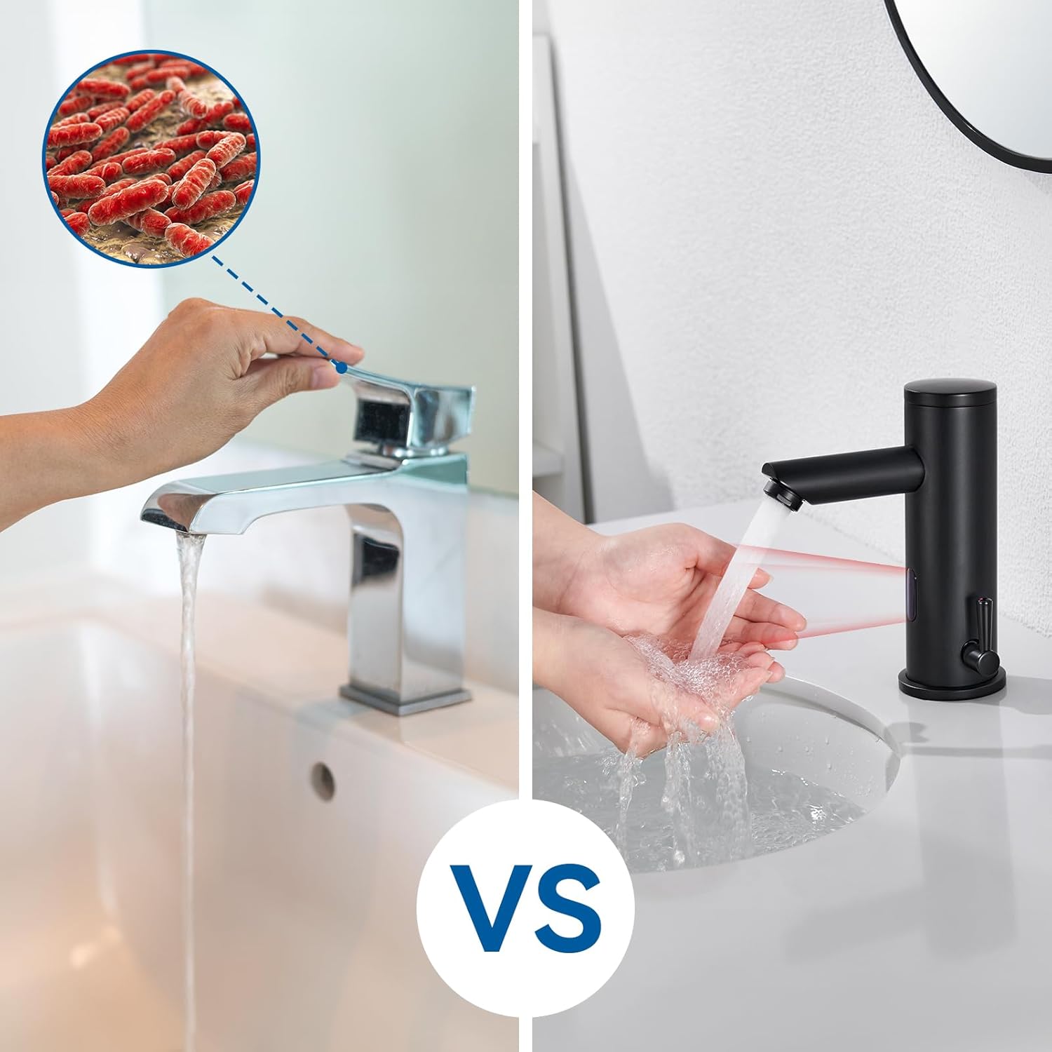 Auralum Miscelatore Automatico con Sensore Infrarossi - immagine 2