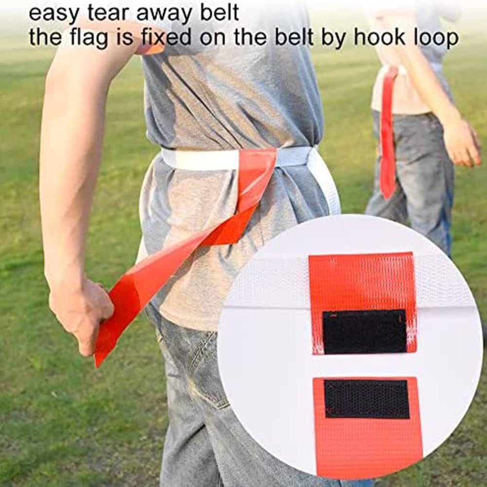 Iegefirm Flag Calcio Set - 14 Cinture con 42 Bandiere - immagine 2