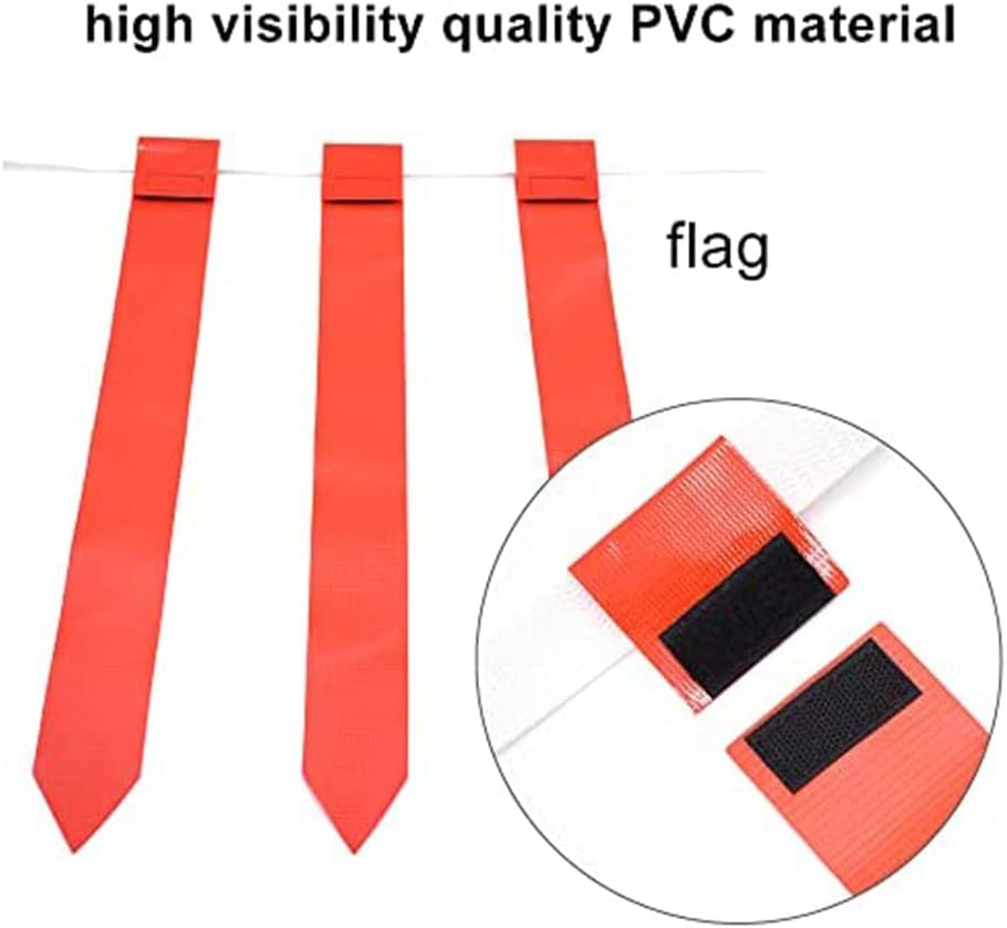 Iegefirm Flag Calcio Set - 14 Cinture con 42 Bandiere - immagine 3