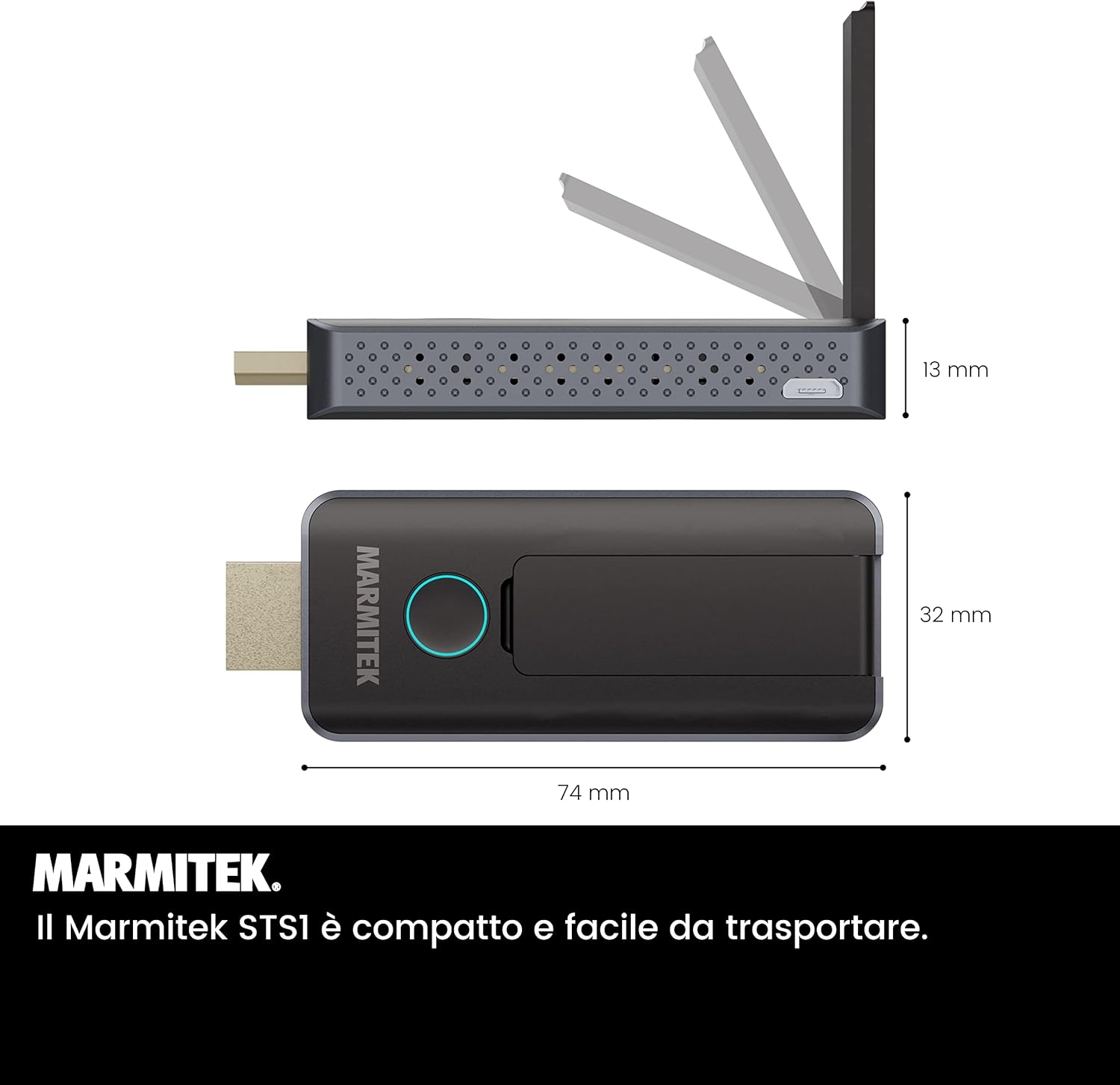 Marmitek STS1 - Trasmettitore HDMI Wireless 1080p Full HD - immagine 6