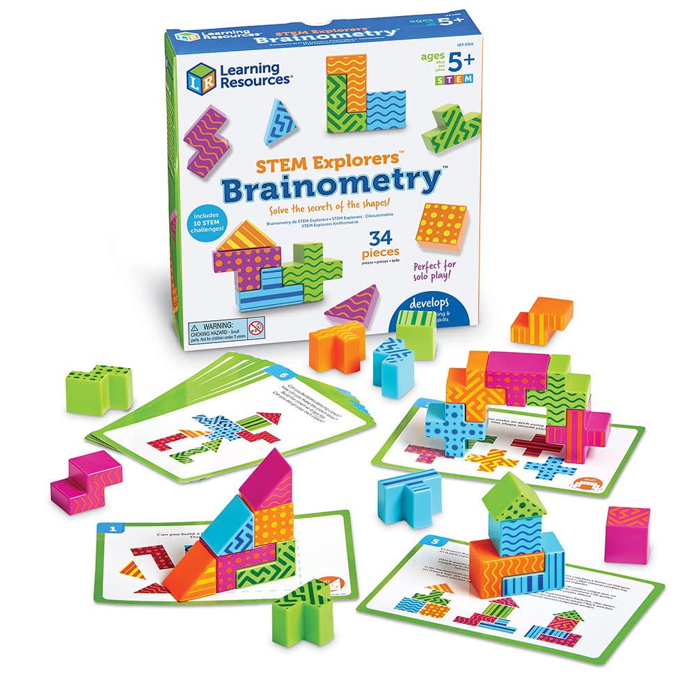 Learning Resources Schede Disegno basate sulle Forme, Riconoscere i ...