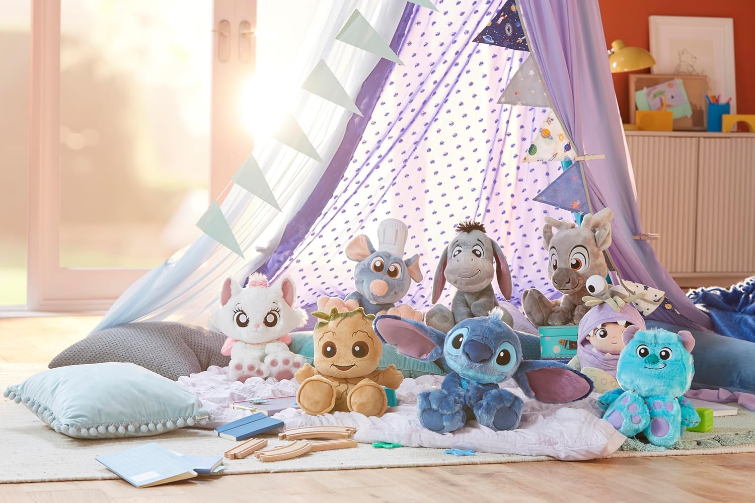 Disney Store Peluche Stitch Big Feet 44 cm - immagine 4