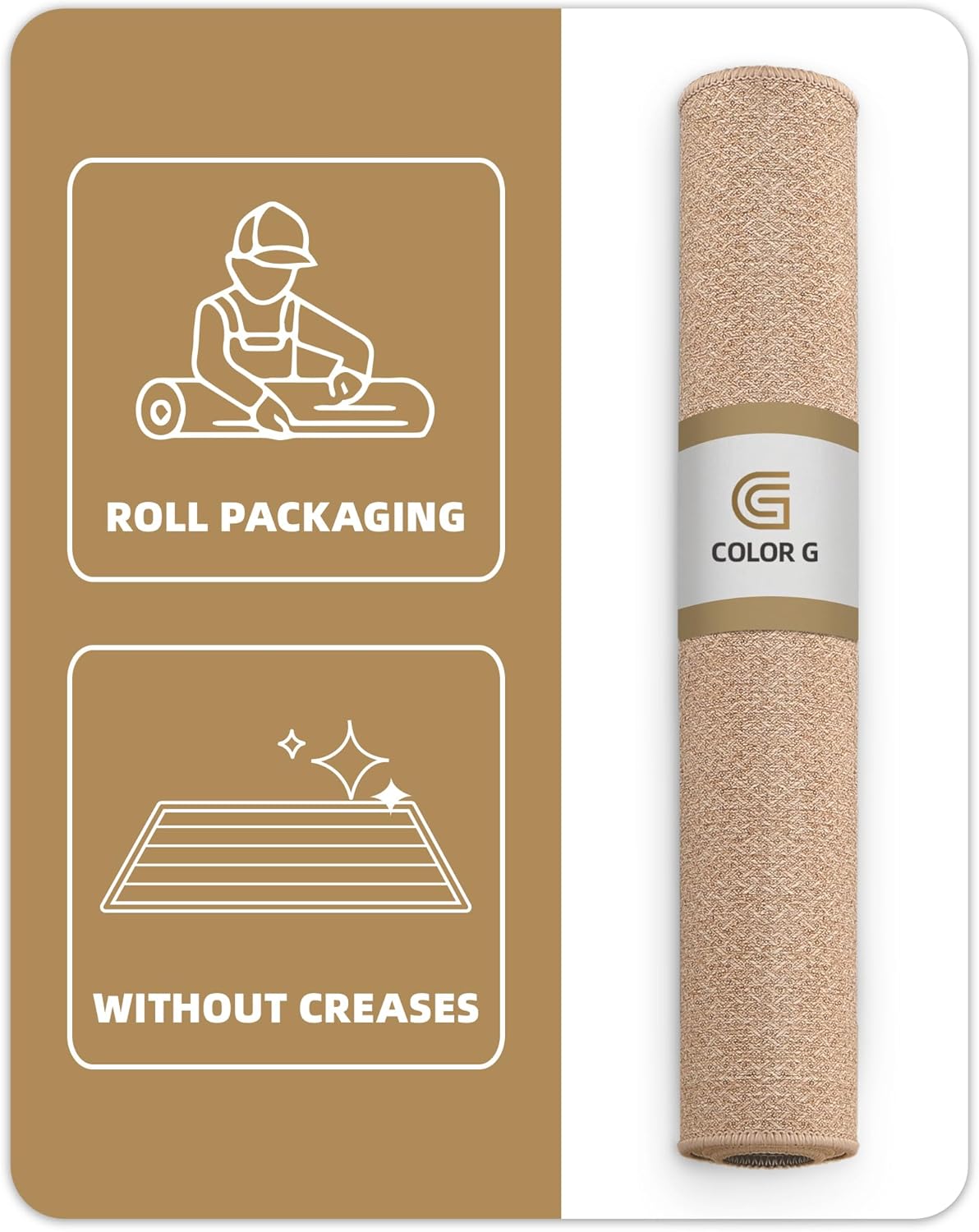 Color&geometry Zerbino Ingresso Antiscivolo 92x142cm, Kaki - immagine 2