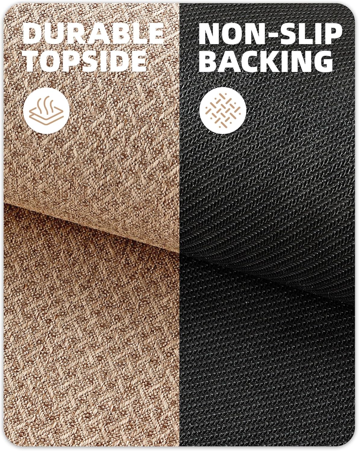 Color&geometry Zerbino Ingresso Antiscivolo 92x142cm, Kaki - immagine 4